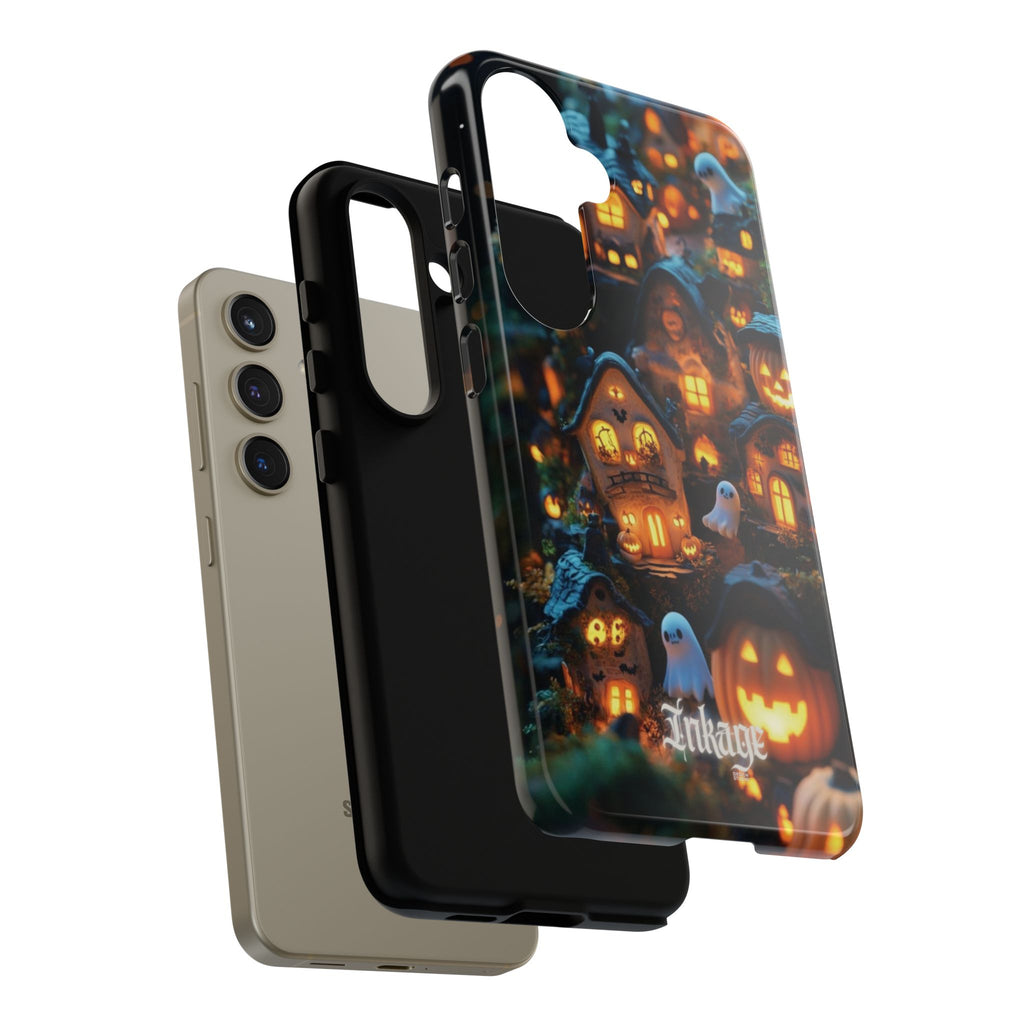 Spooky Pumpkin Village Tough Phone Cases (Season)