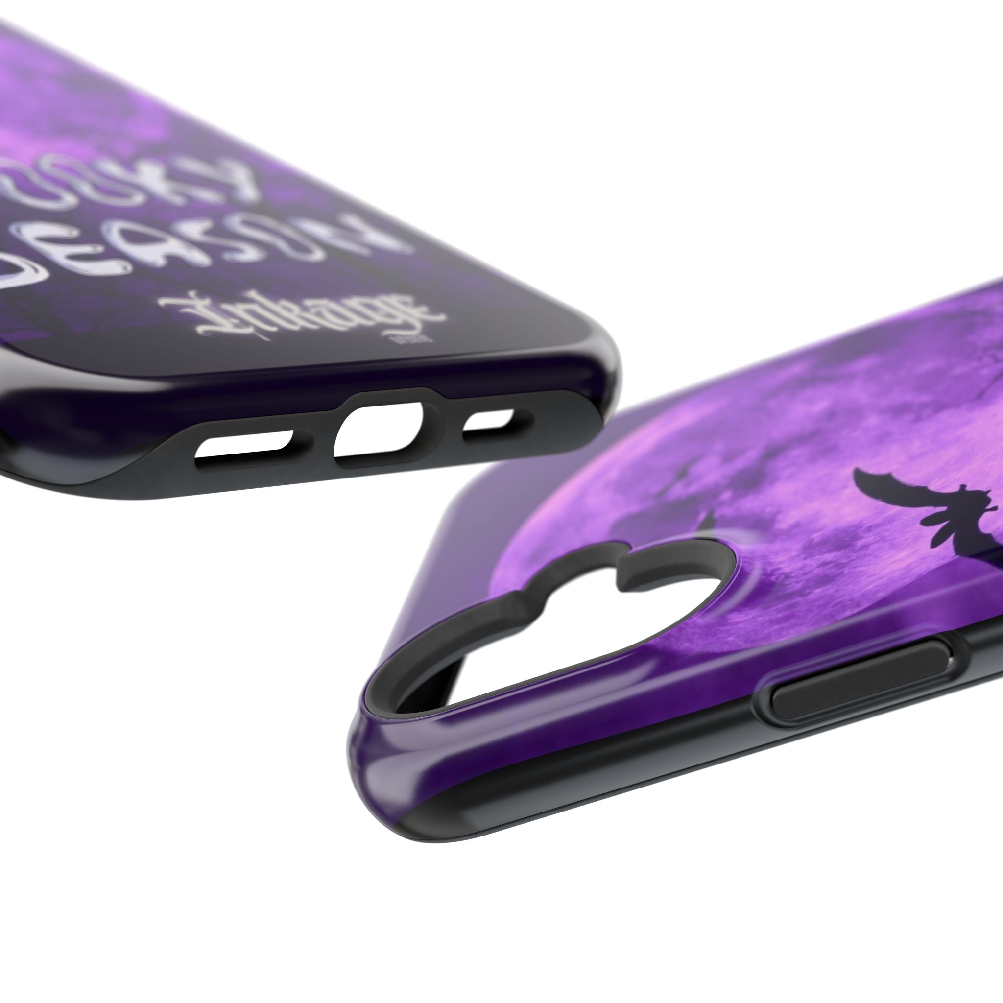 Purple Spooky Season Magnetic Phone Cases (Season)