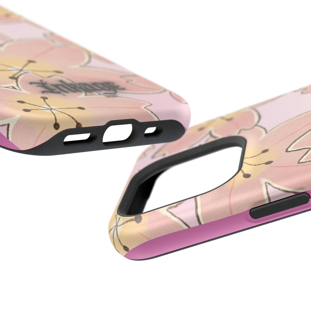 Charming Floral Magnetic Phone Cases (Minimal)