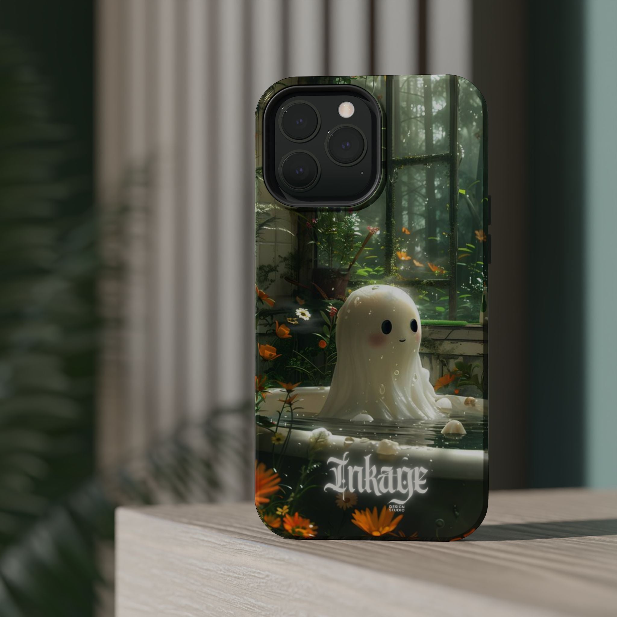 Whimsical Ghost Magnetic Phone Cases (Season)