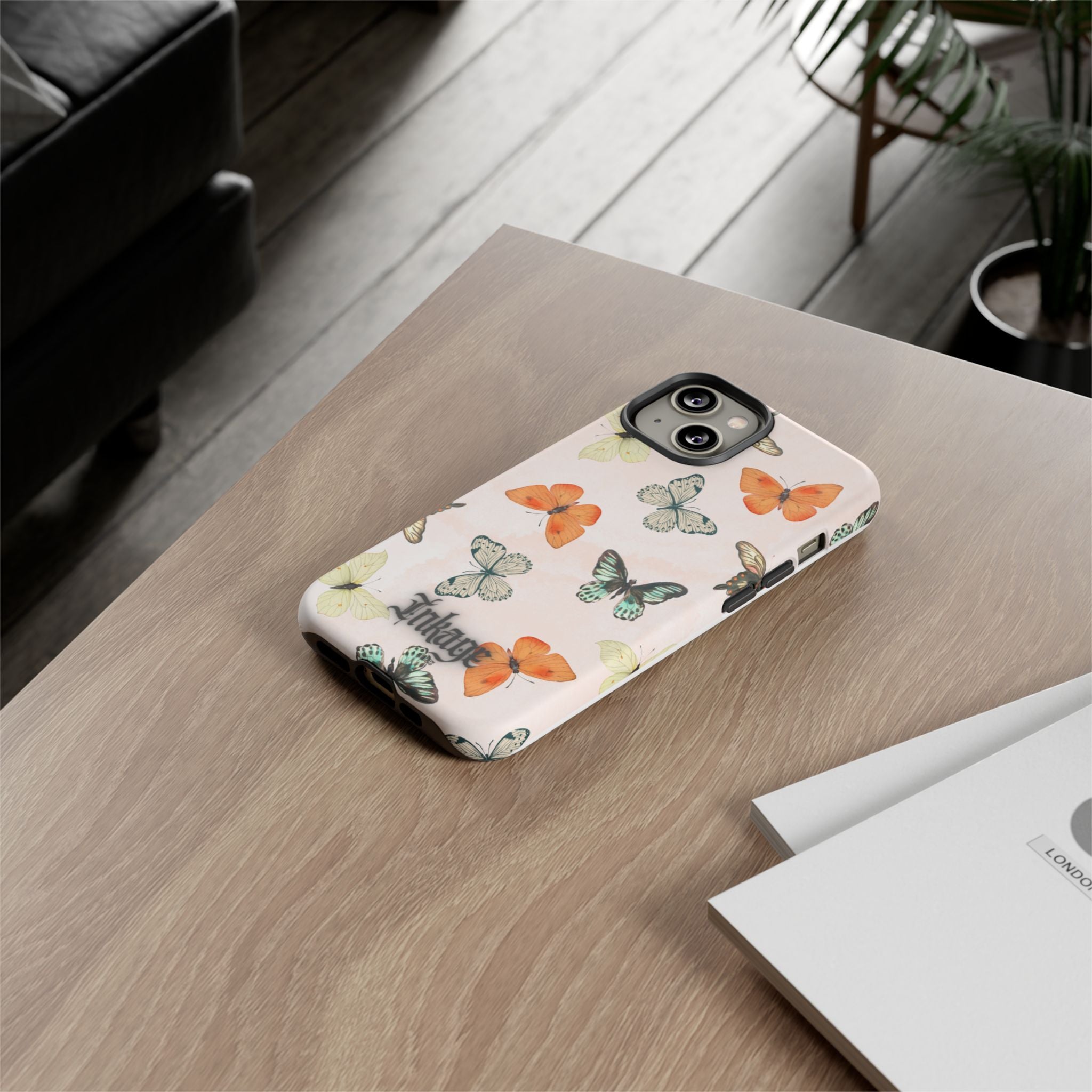 Color Butterfly Tough Phone Case (Minimal)