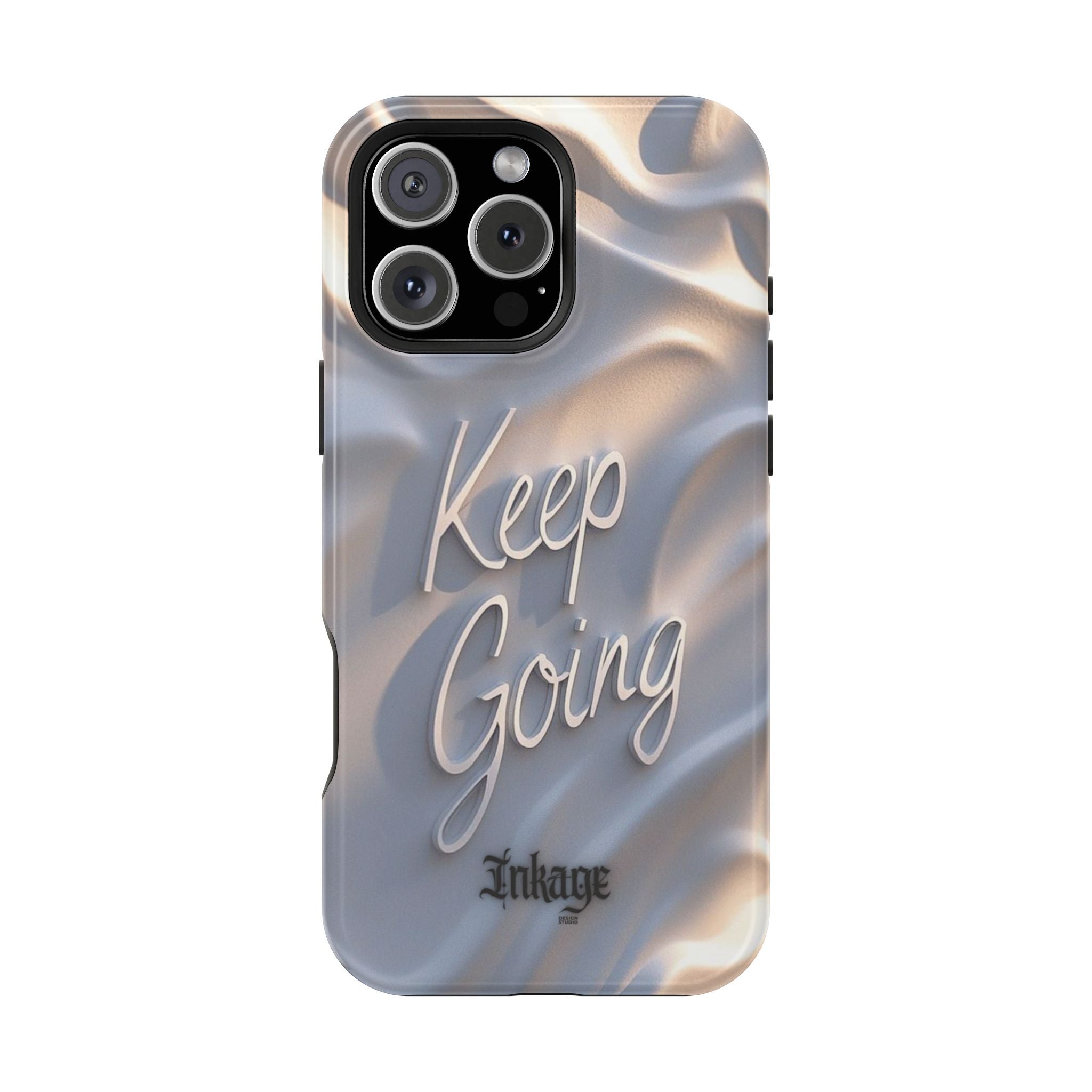 "Keep Going" Magnetic Phone Cases (Quote)
