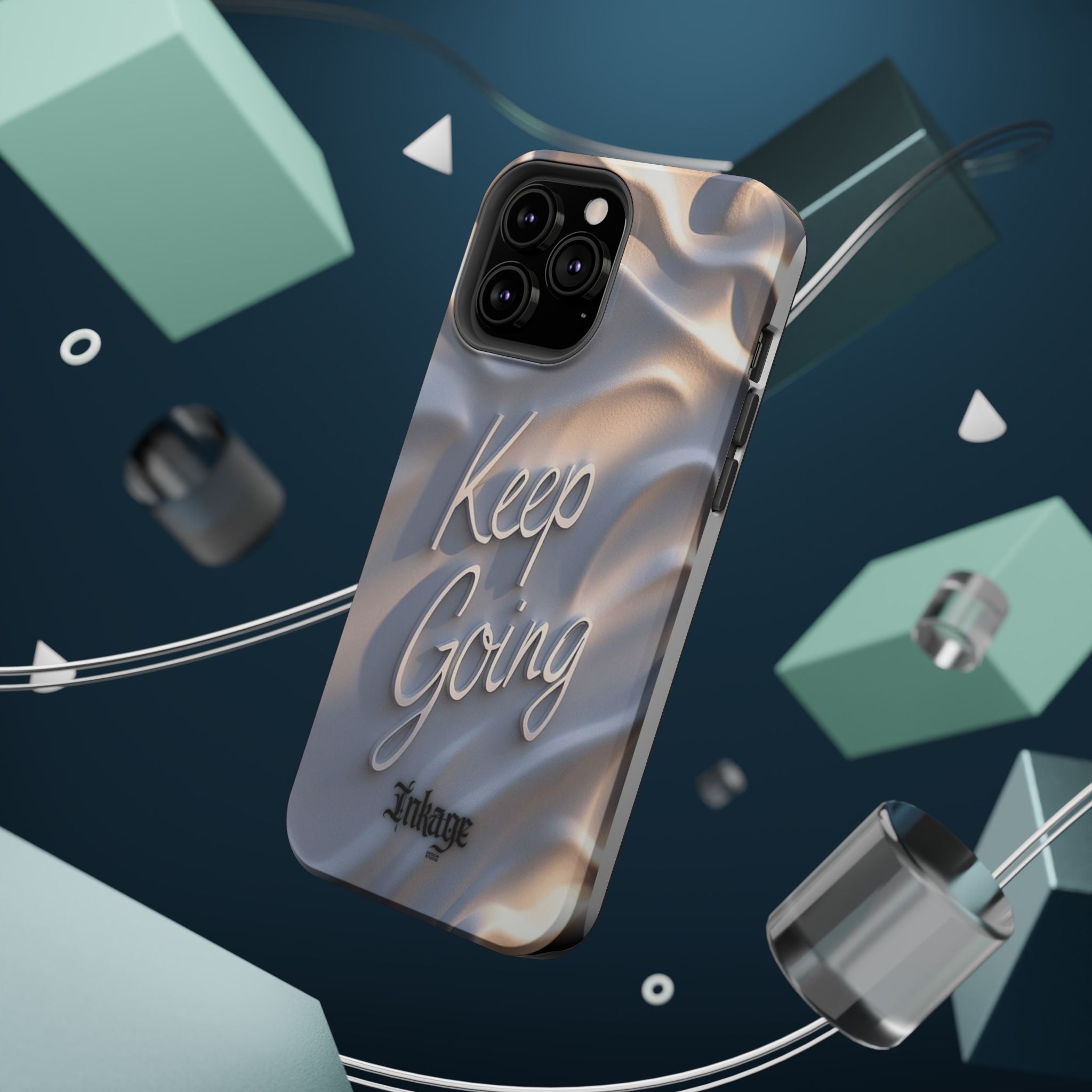 "Keep Going" Magnetic Phone Cases (Quote)