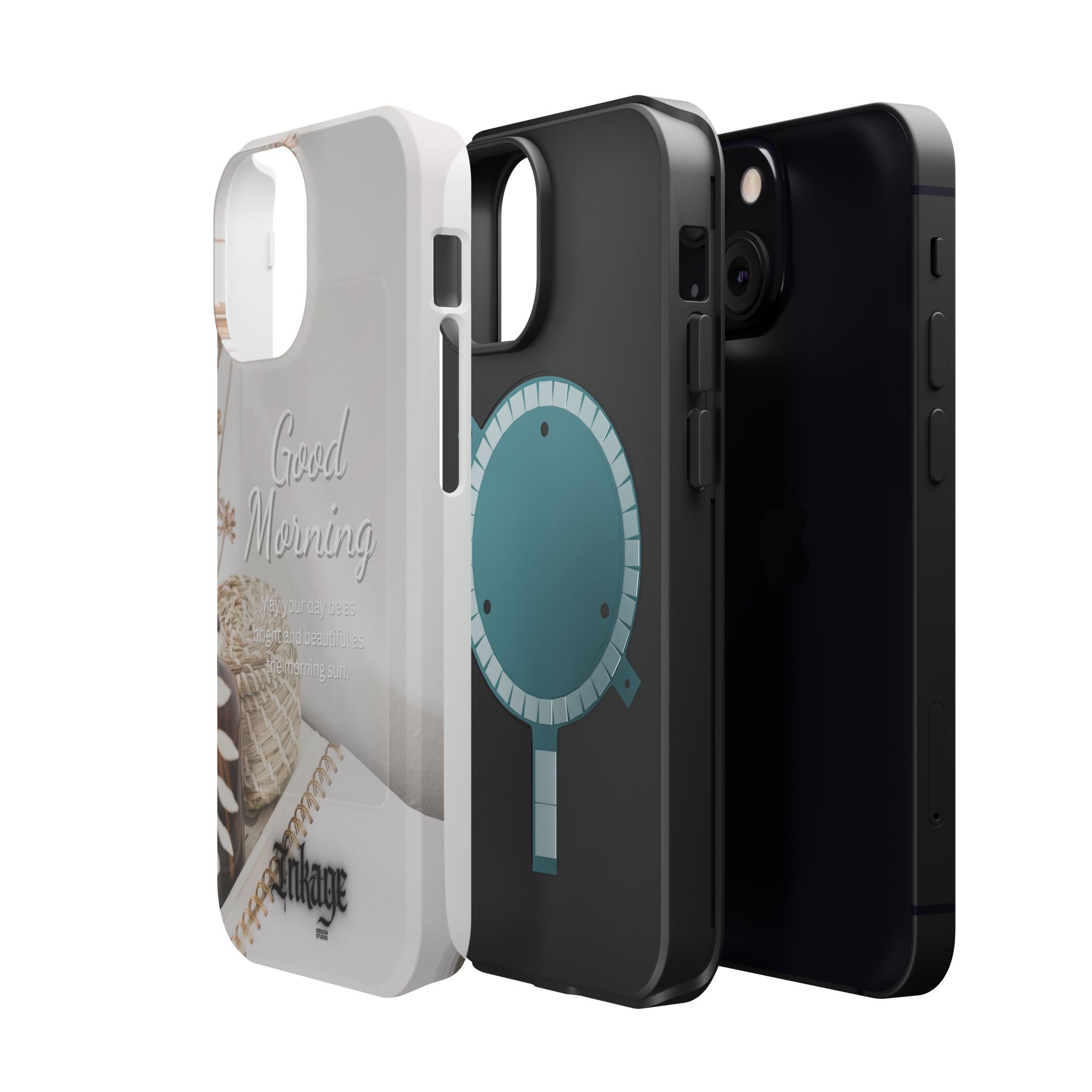 "Good Morning" Magnetic Phone Cases (Quote)
