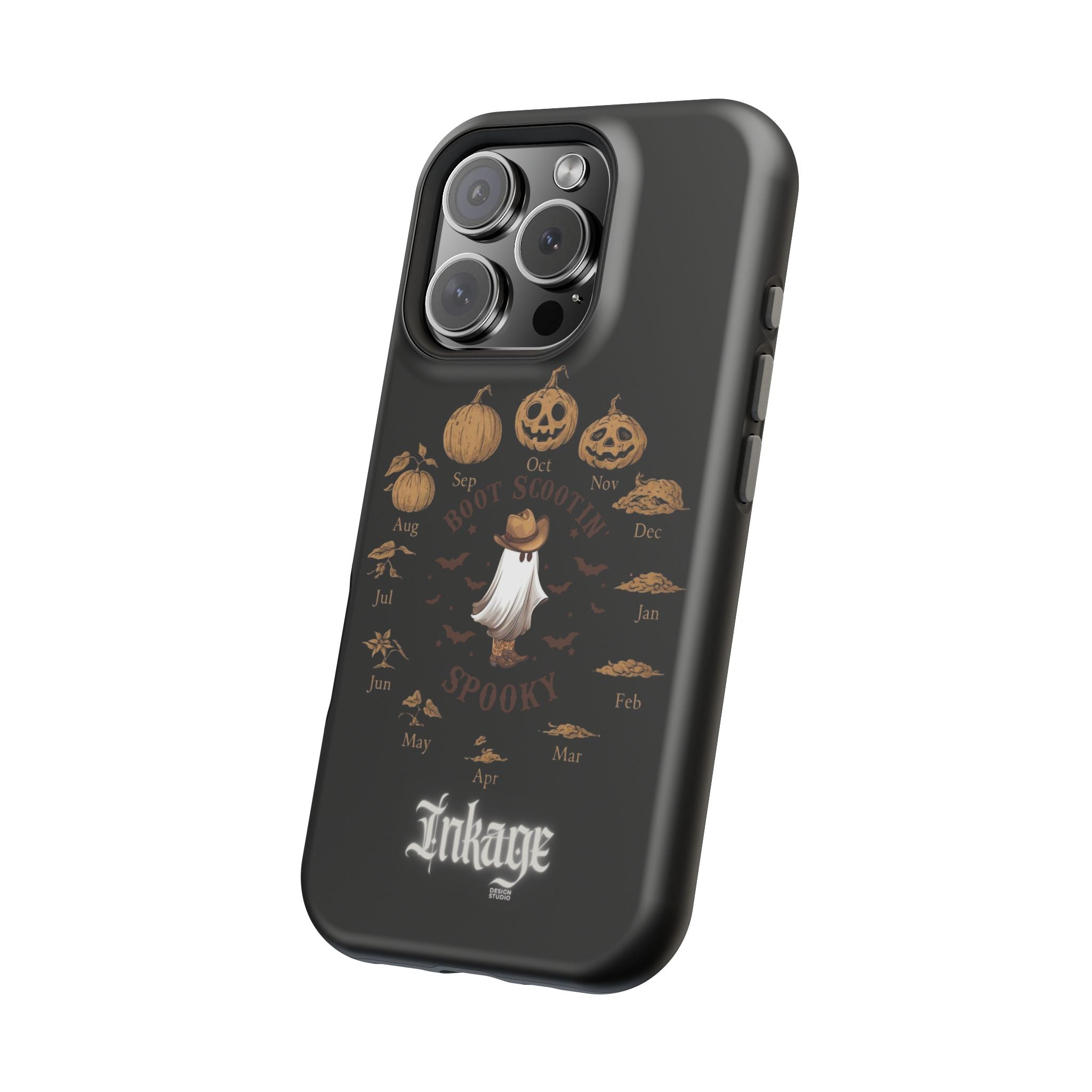 Spooky Boot Halloween Pumpkin Magnetic Phone Cases (Season)