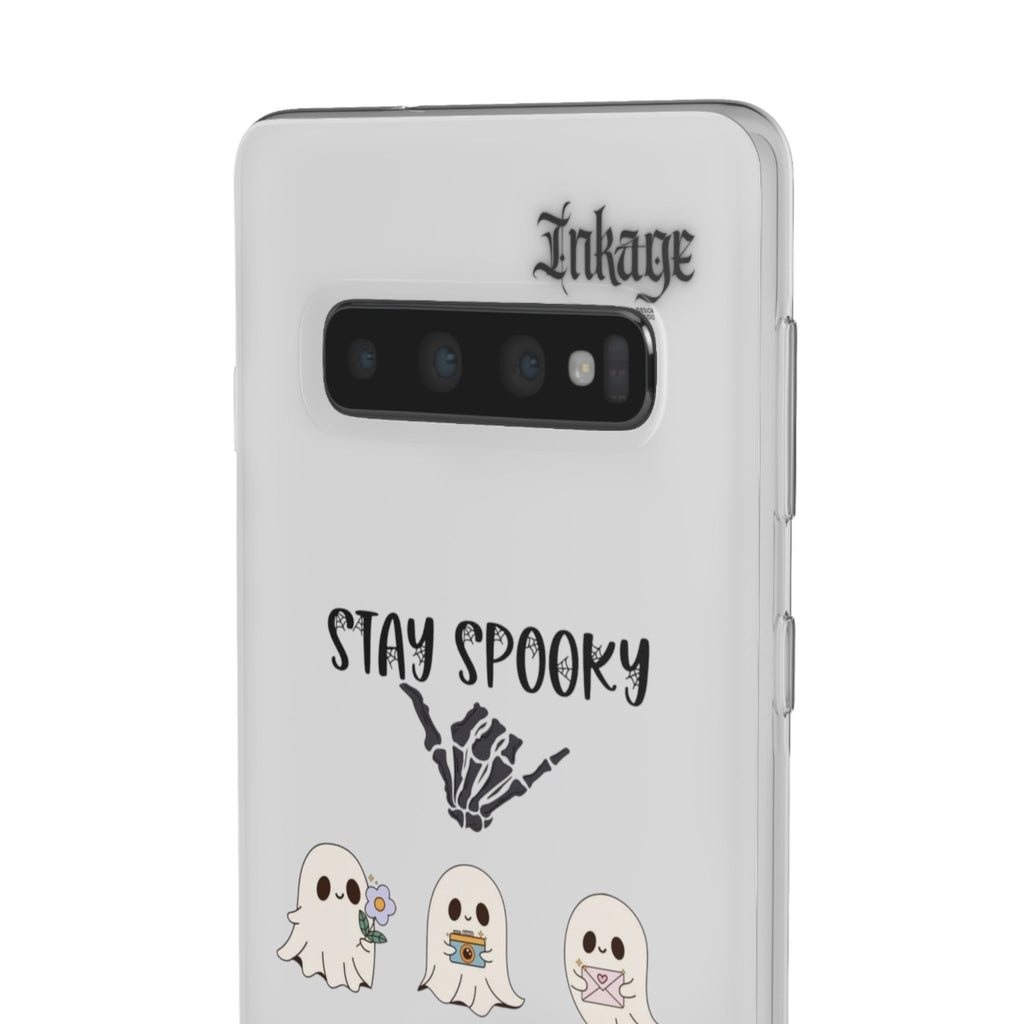 Stay Spooky Clear Phone Cases (Season)