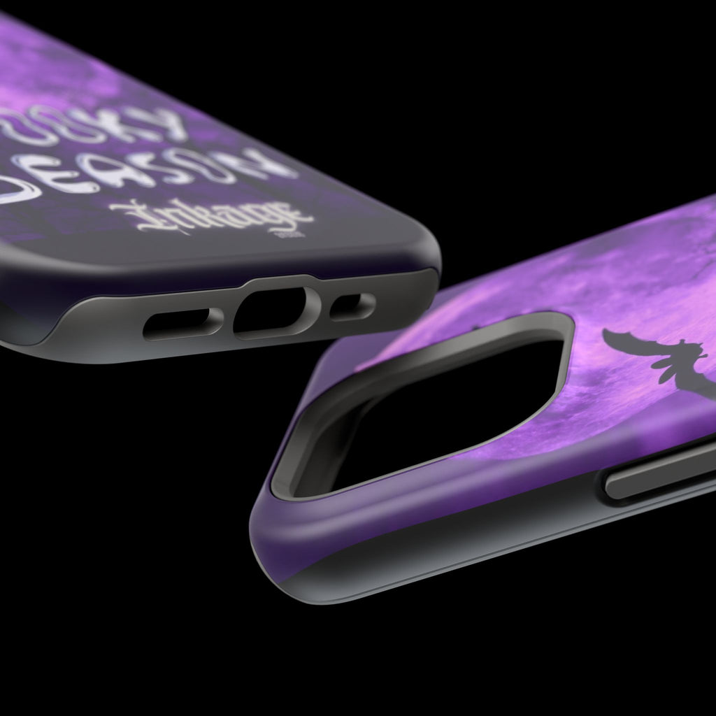 Purple Spooky Season Magnetic Phone Cases (Season)