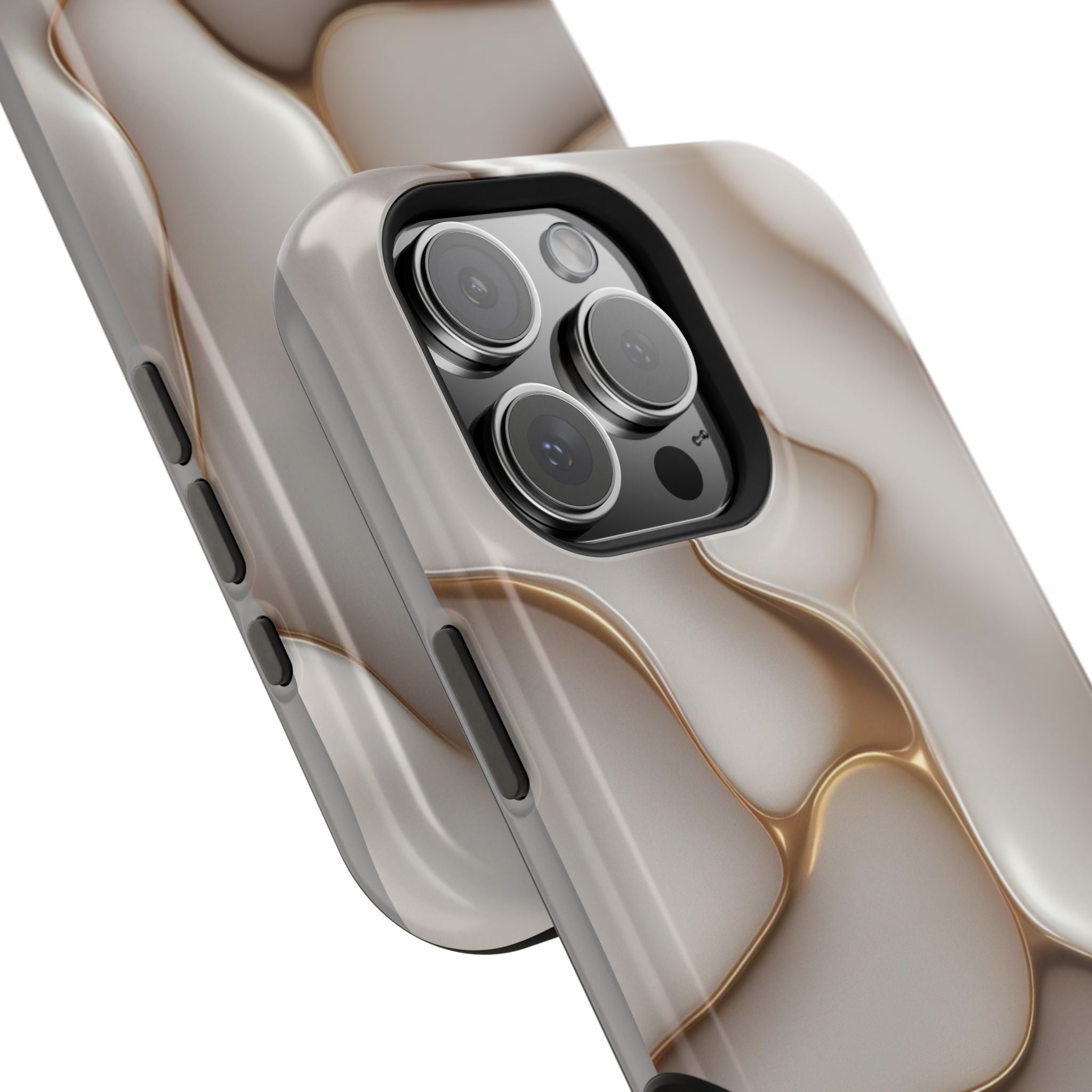 Golden Flow Magnetic Phone Cases (Minimal)