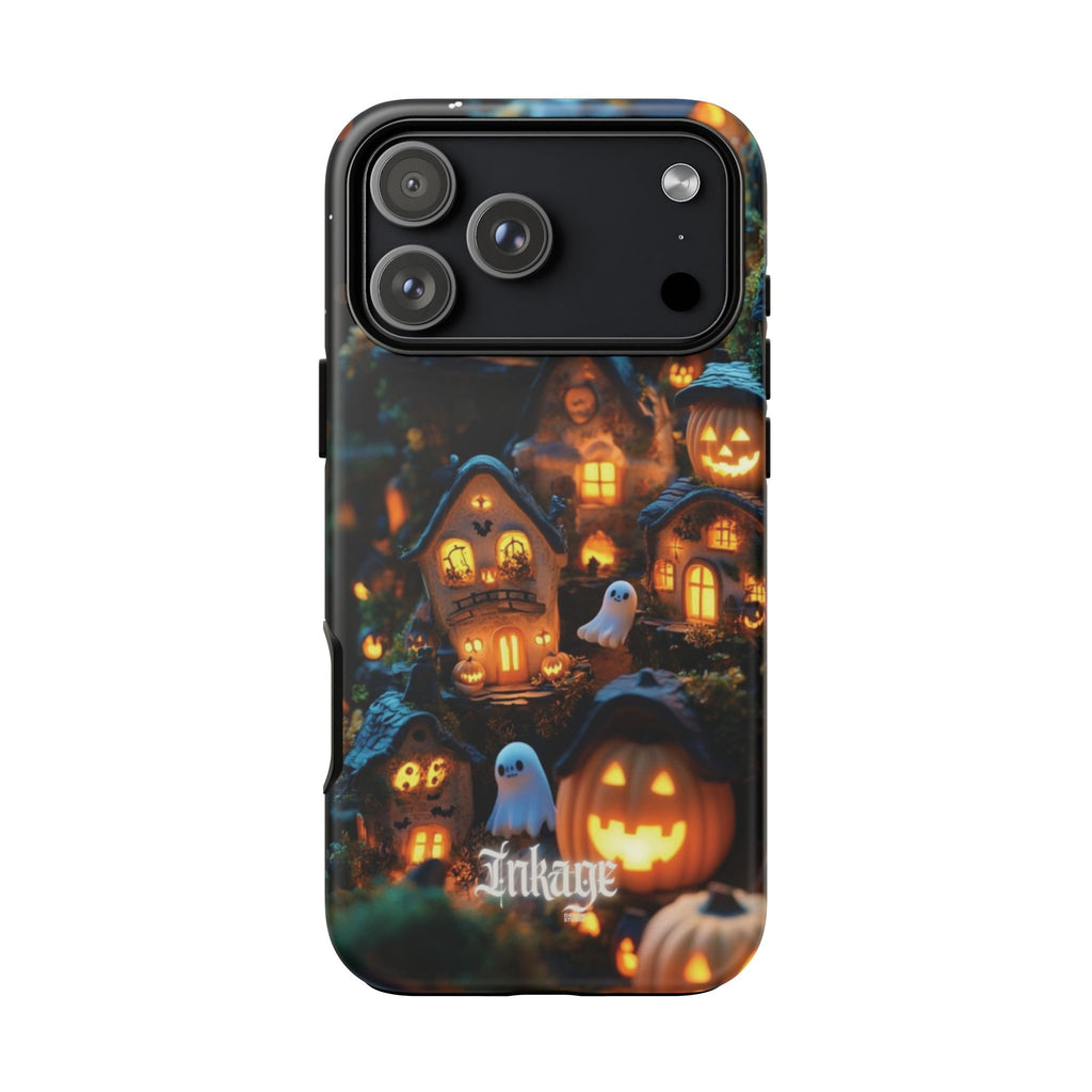 Spooky Pumpkin Village Tough Phone Cases (Season)