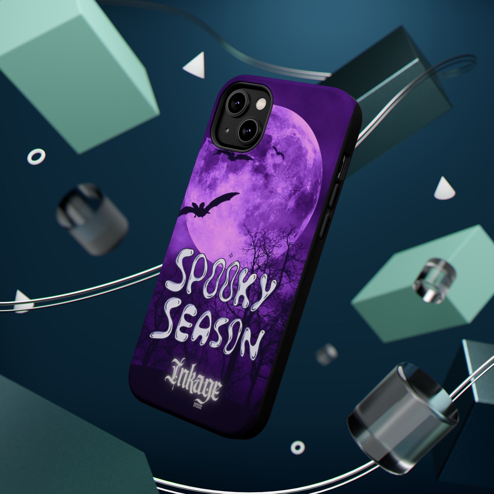 Purple Spooky Season Magnetic Phone Cases (Season)