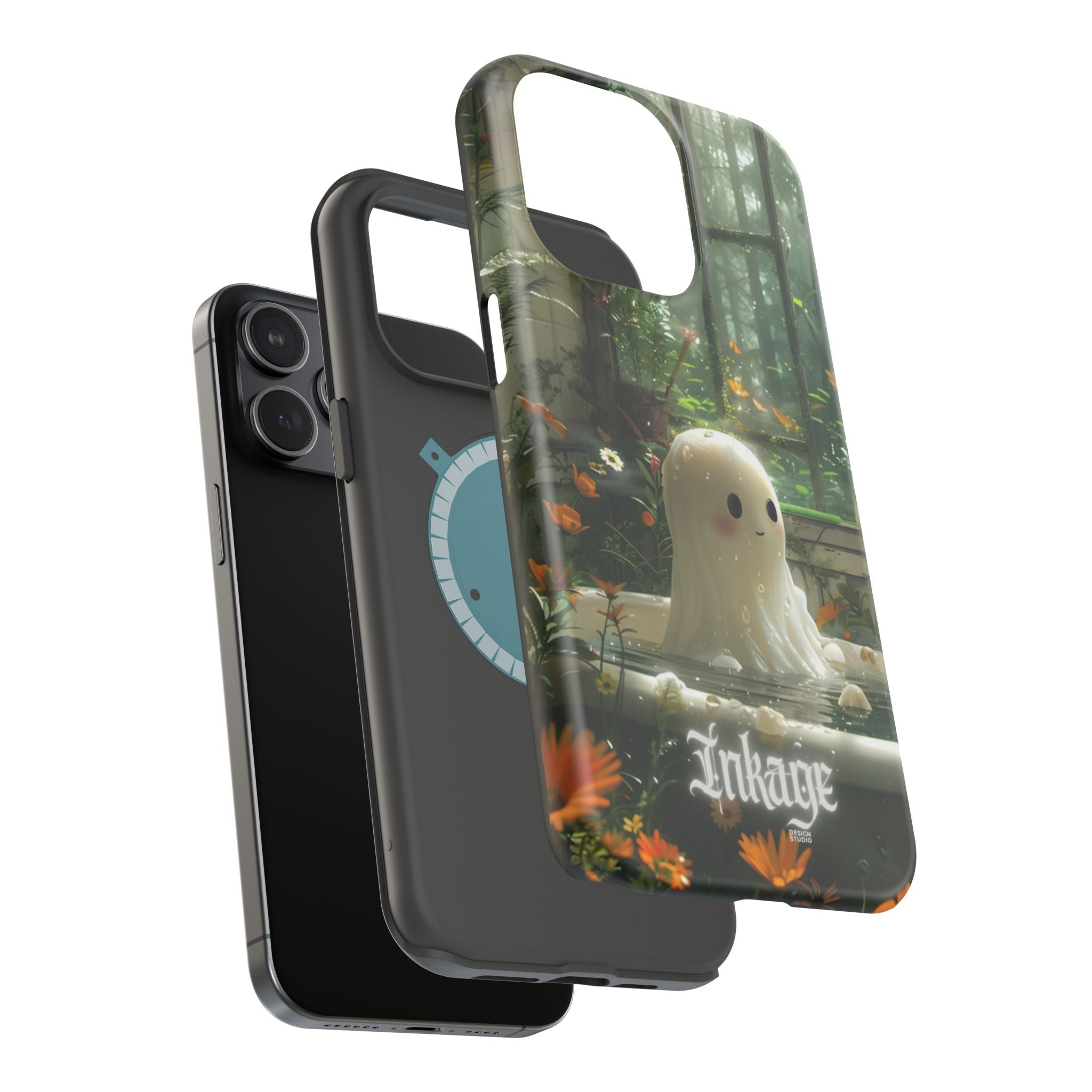Whimsical Ghost Magnetic Phone Cases (Season)