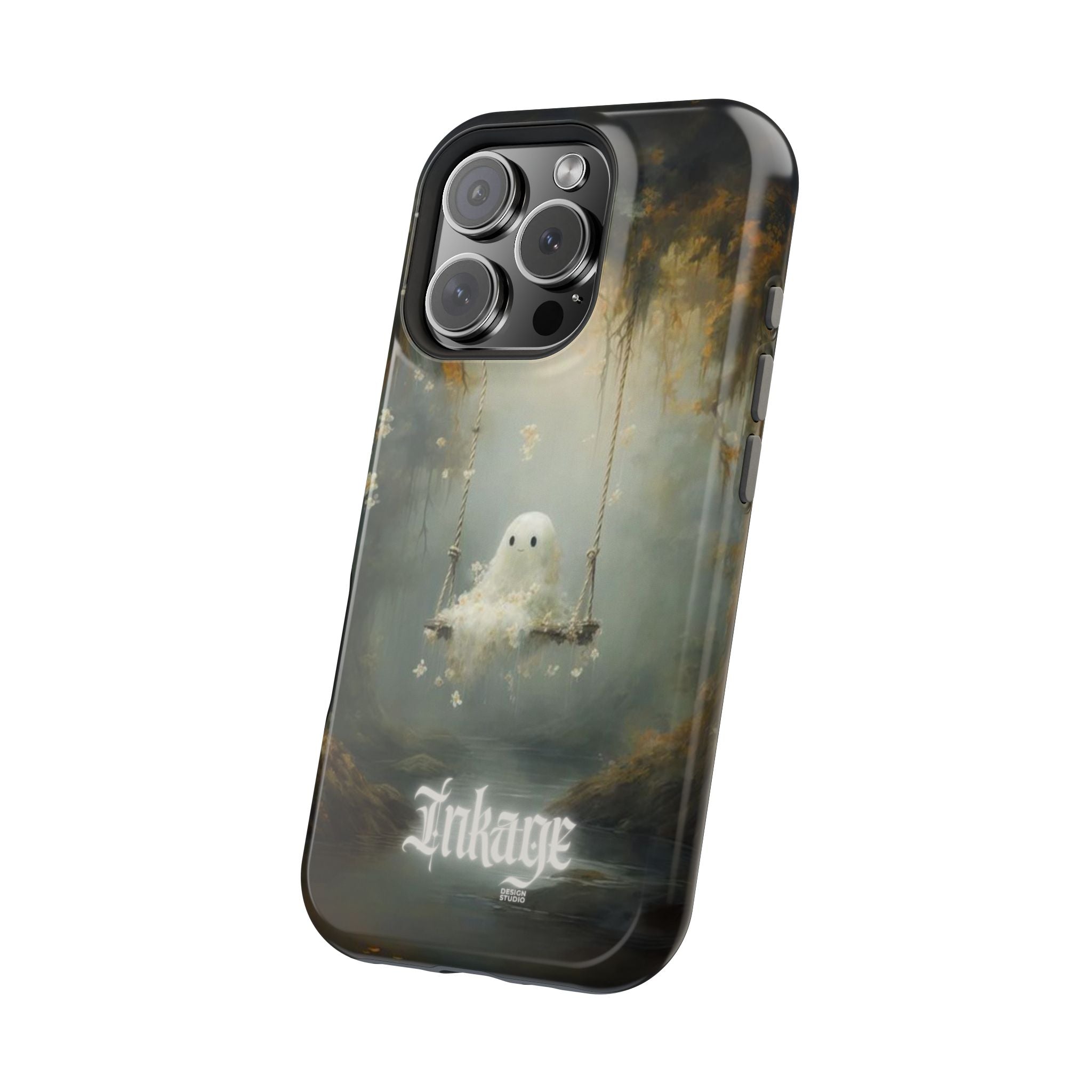 Swing With Ghost Enchantment Magnetic Phone Case (Season)