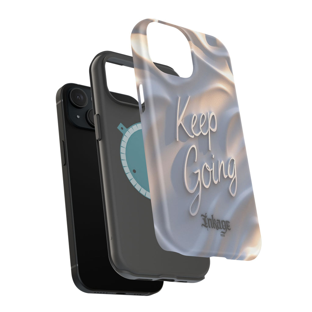 "Keep Going" Magnetic Phone Cases (Quote)