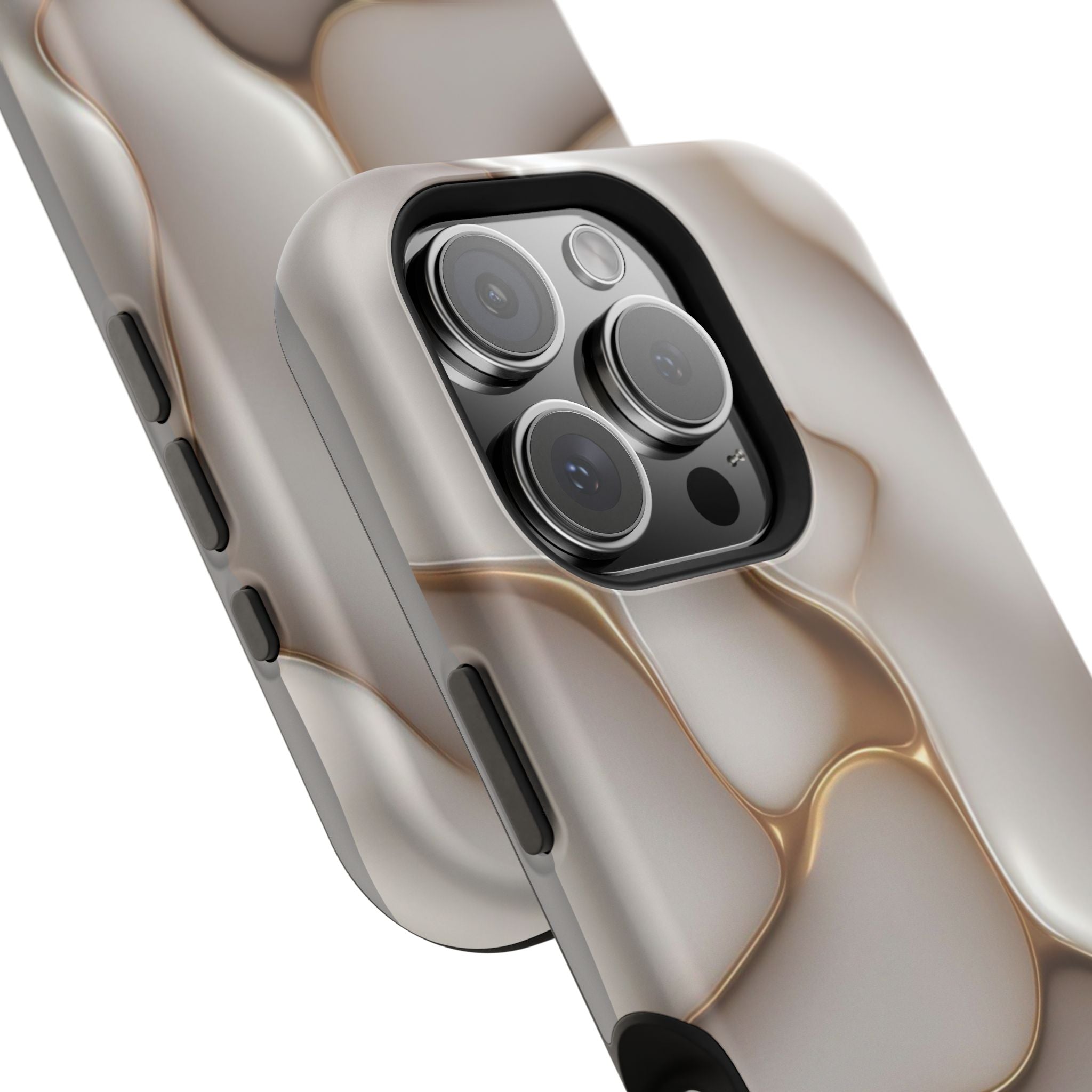 Golden Flow Magnetic Phone Cases (Minimal)