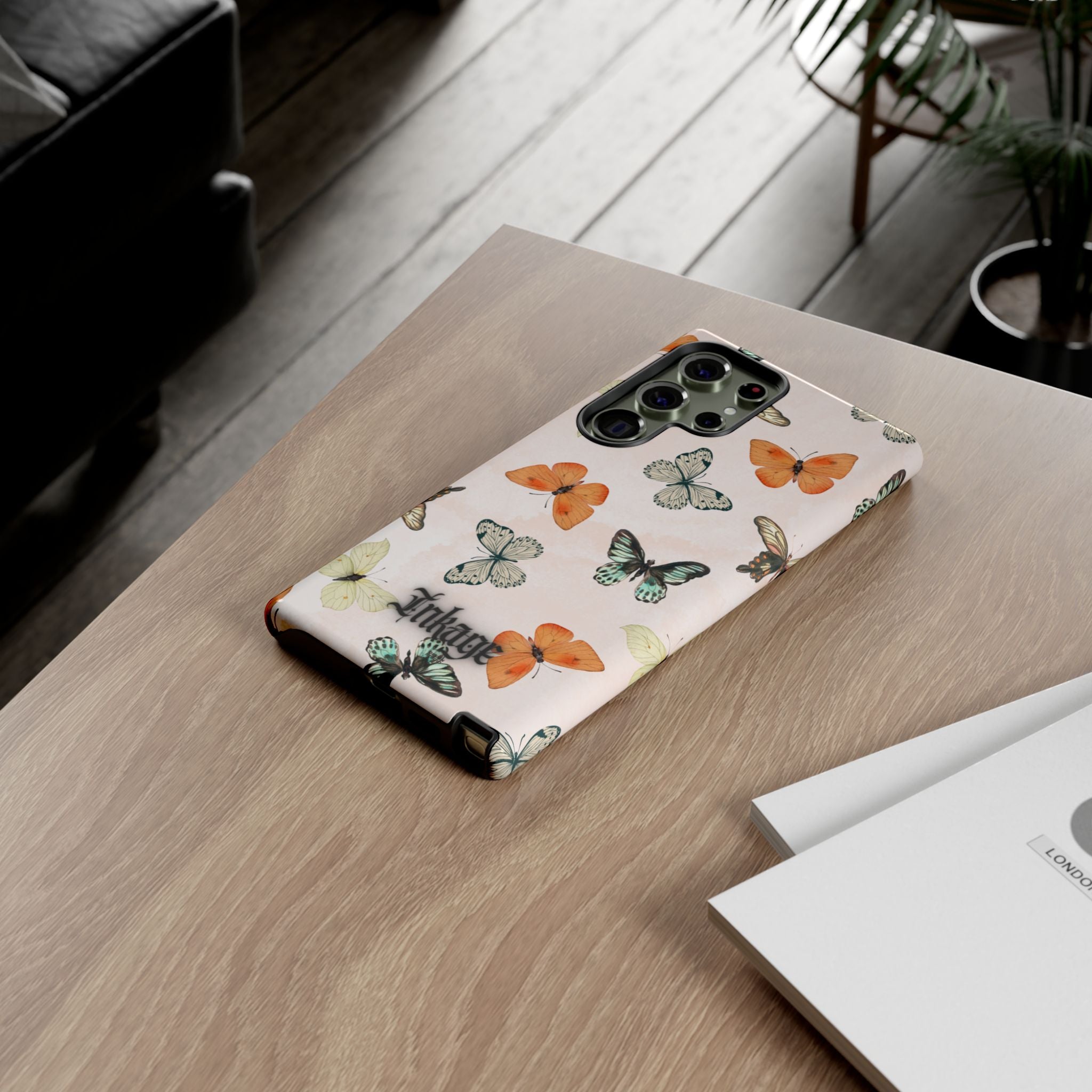 Color Butterfly Tough Phone Case (Minimal)
