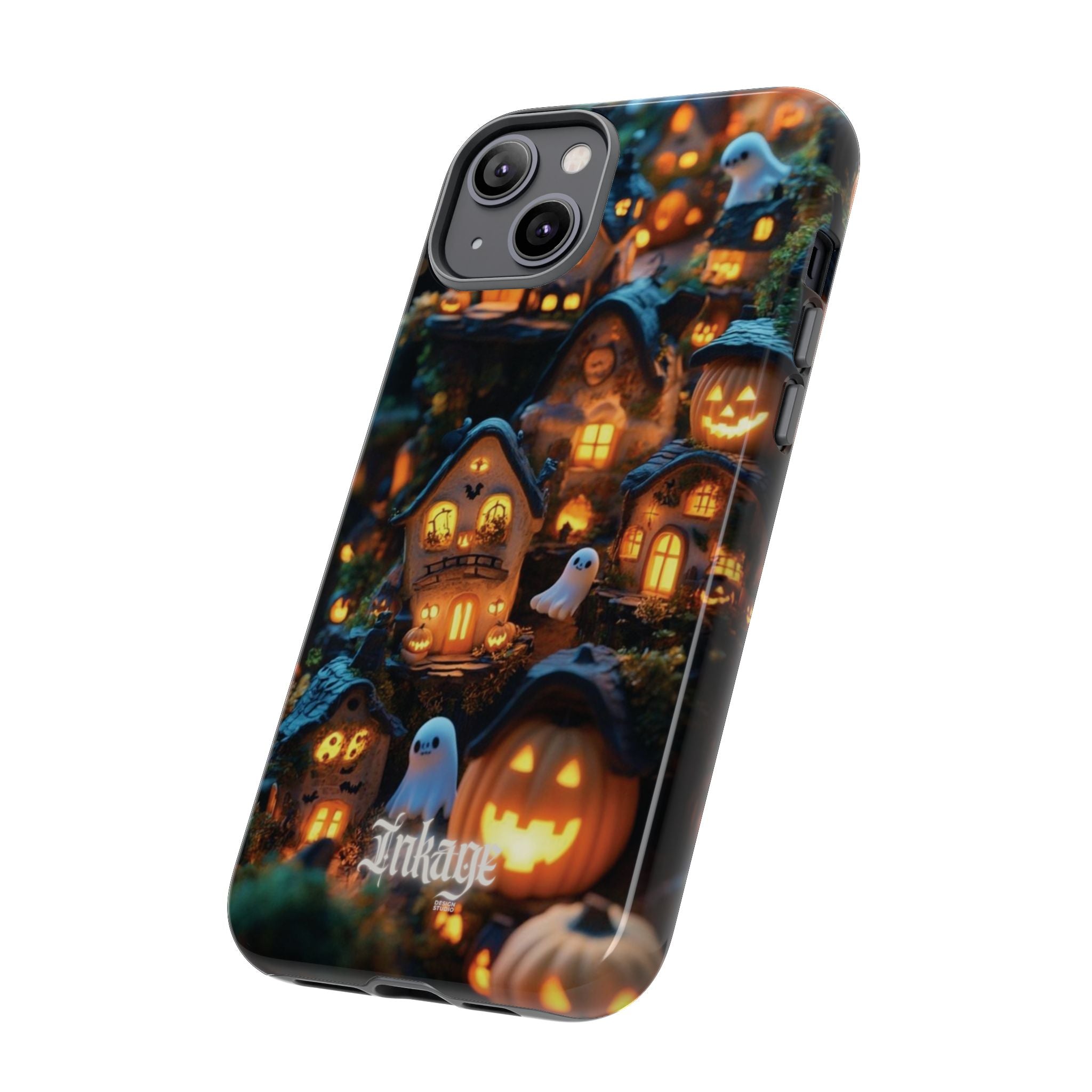 Spooky Pumpkin Village Tough Phone Cases (Season)
