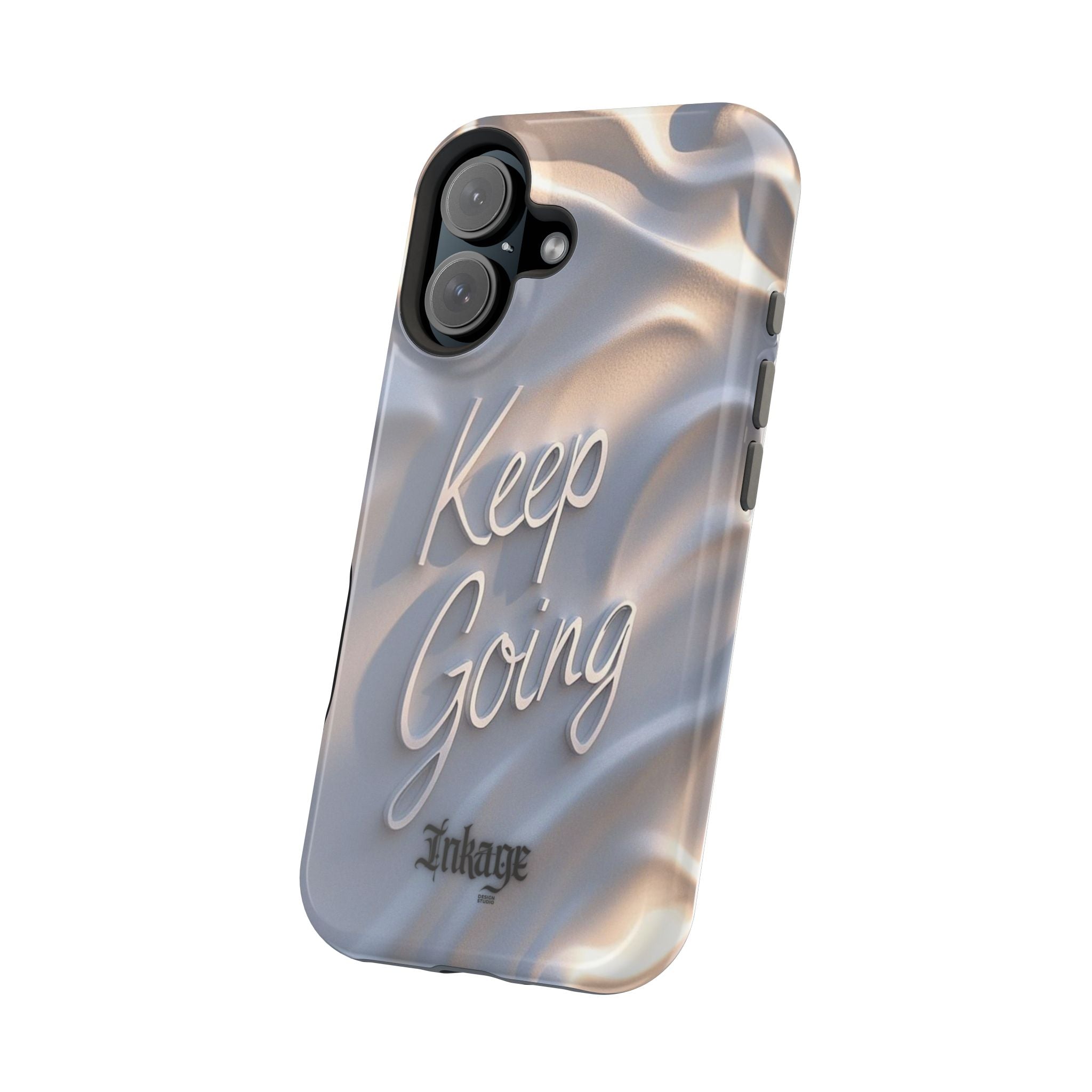 "Keep Going" Magnetic Phone Cases (Quote)