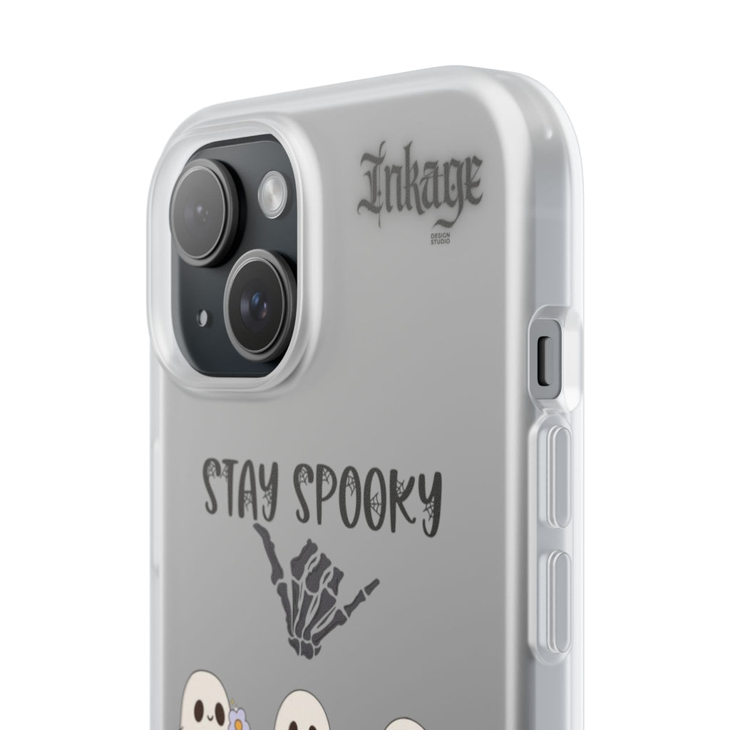 Stay Spooky Clear Phone Cases (Season)