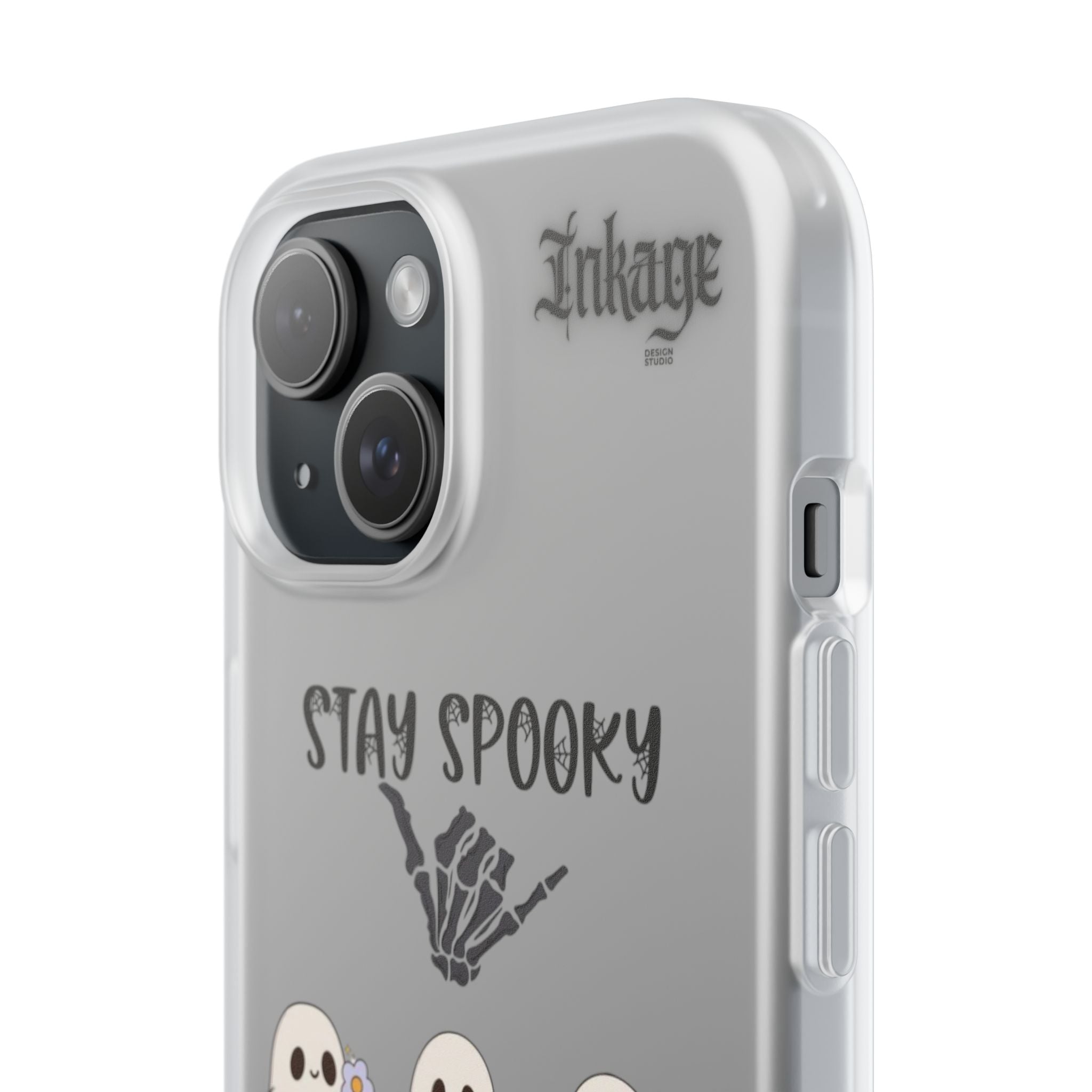 Stay Spooky Clear Phone Cases (Season)