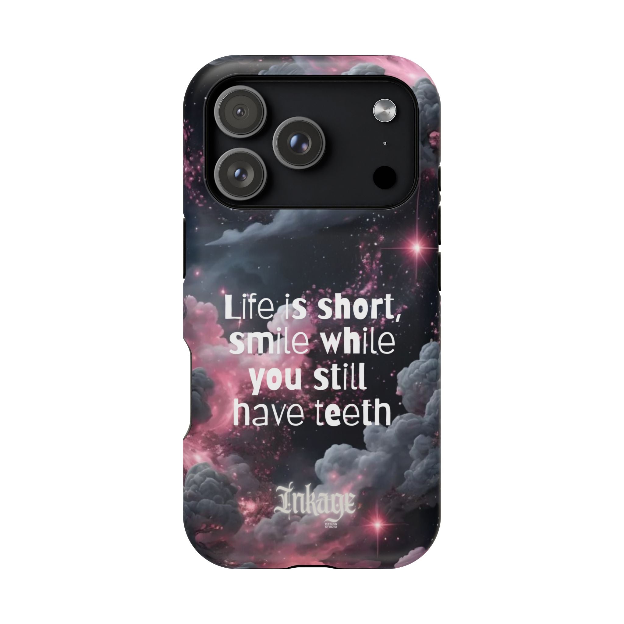 “Life is Short, Smile While You Still Have Teeth” Magnetic Phone Cases