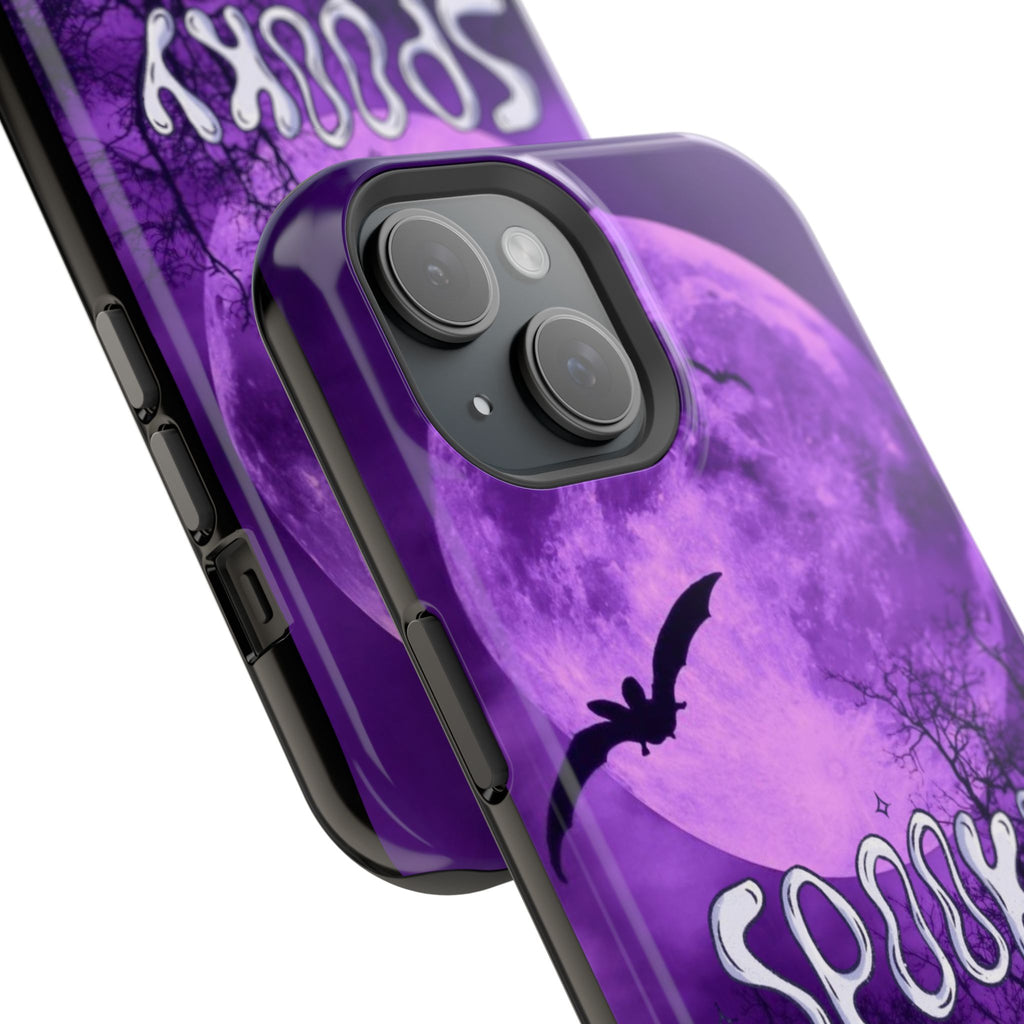 Purple Spooky Season Magnetic Phone Cases (Season)