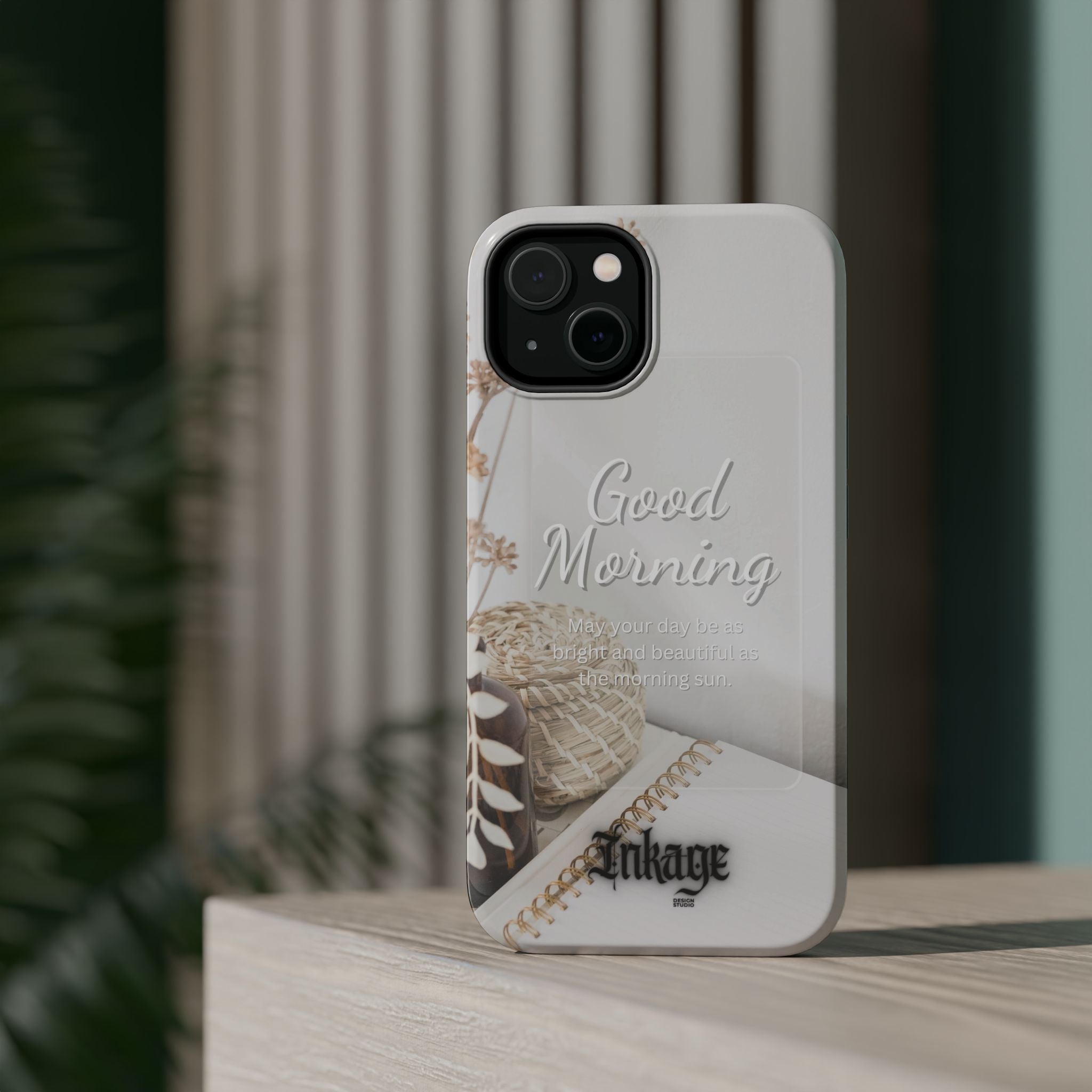 "Good Morning" Magnetic Phone Cases (Quote)