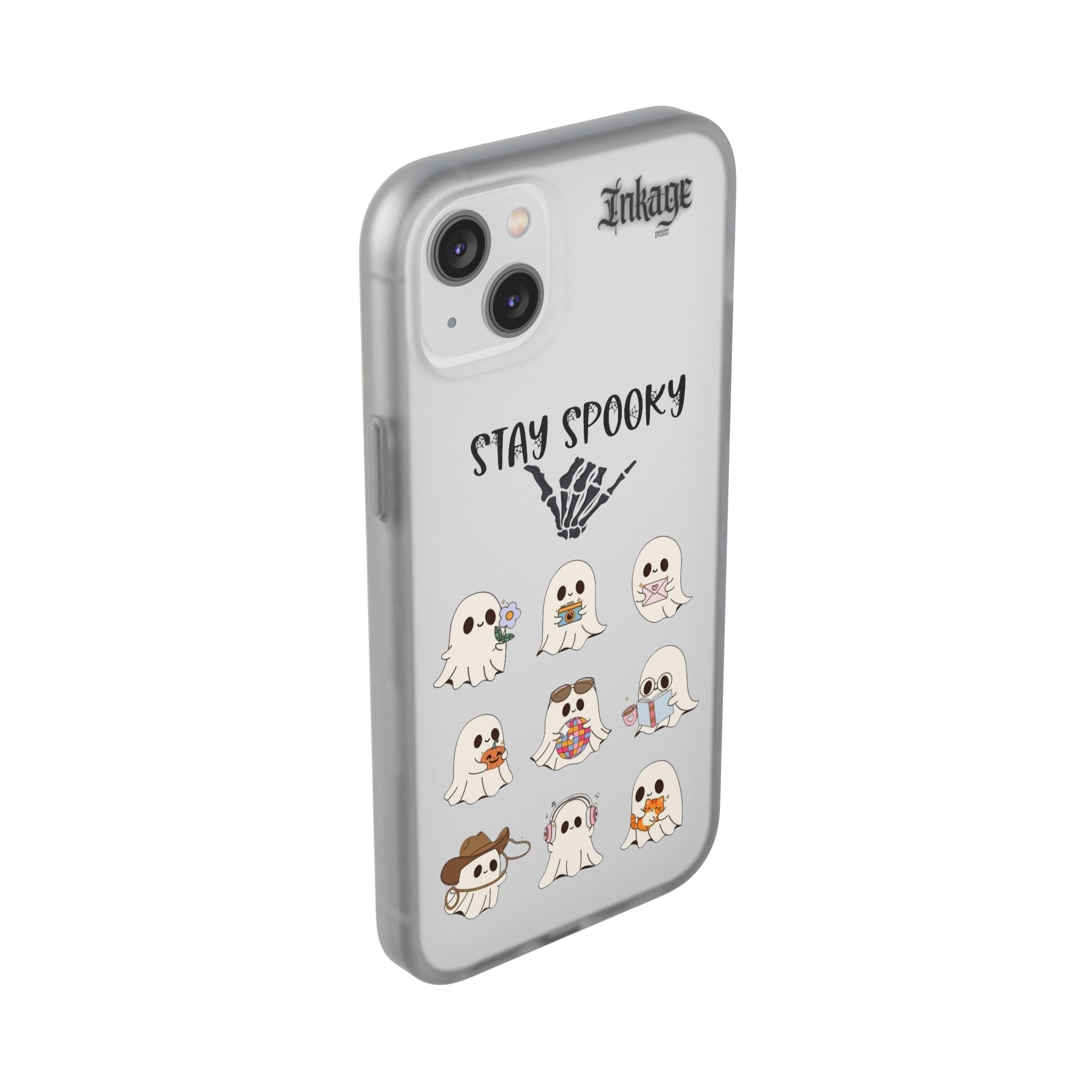 Stay Spooky Clear Phone Cases (Season)