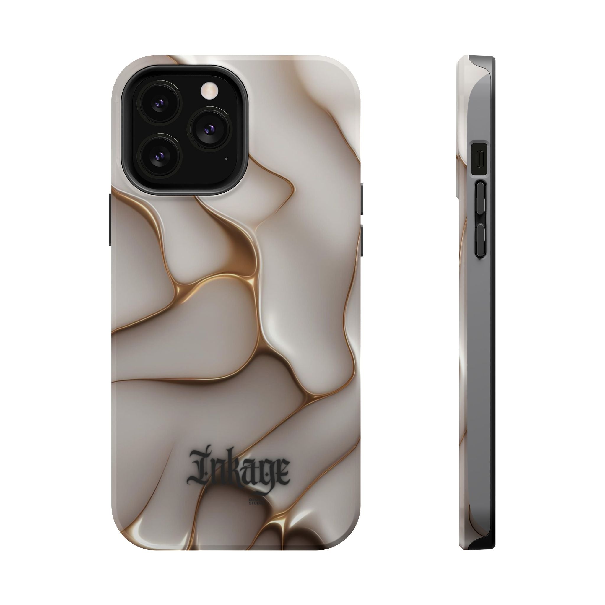 Golden Flow Magnetic Phone Cases (Minimal)