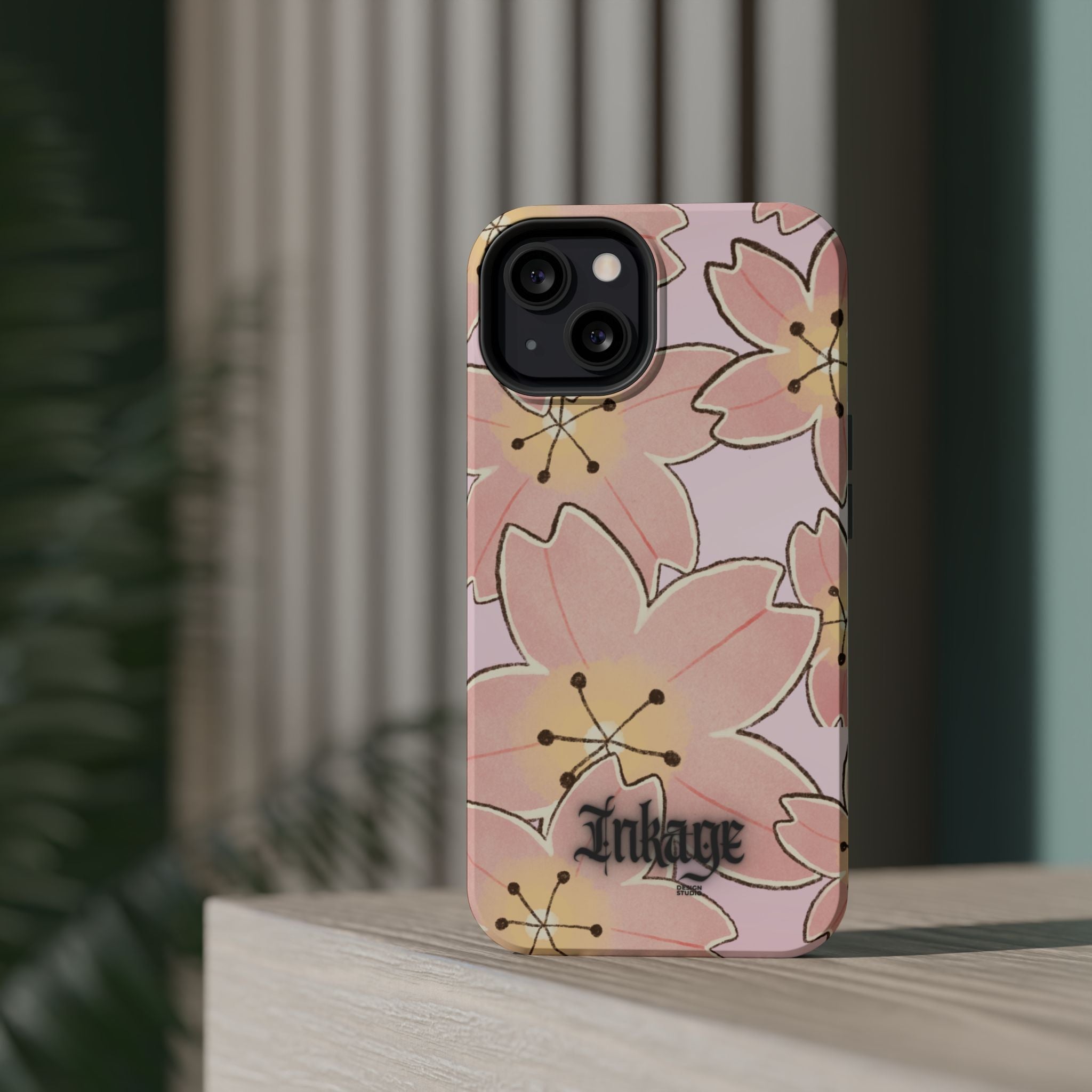 Charming Floral Magnetic Phone Cases (Minimal)