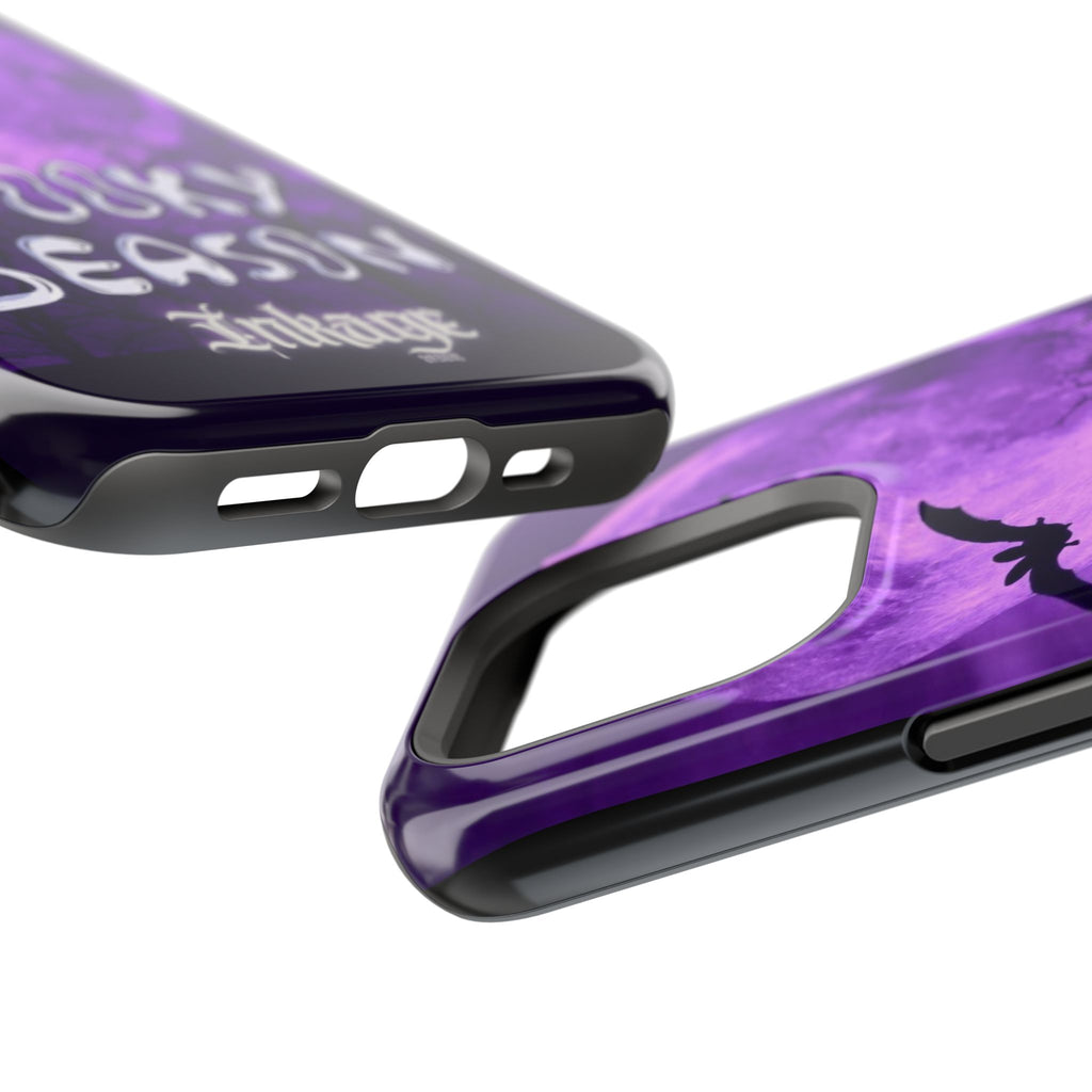 Purple Spooky Season Magnetic Phone Cases (Season)