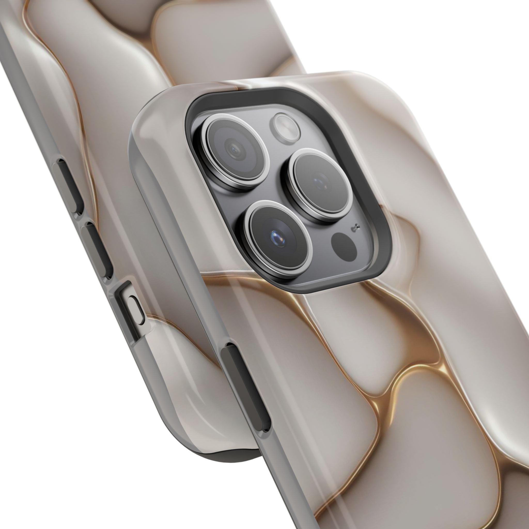 Golden Flow Magnetic Phone Cases (Minimal)