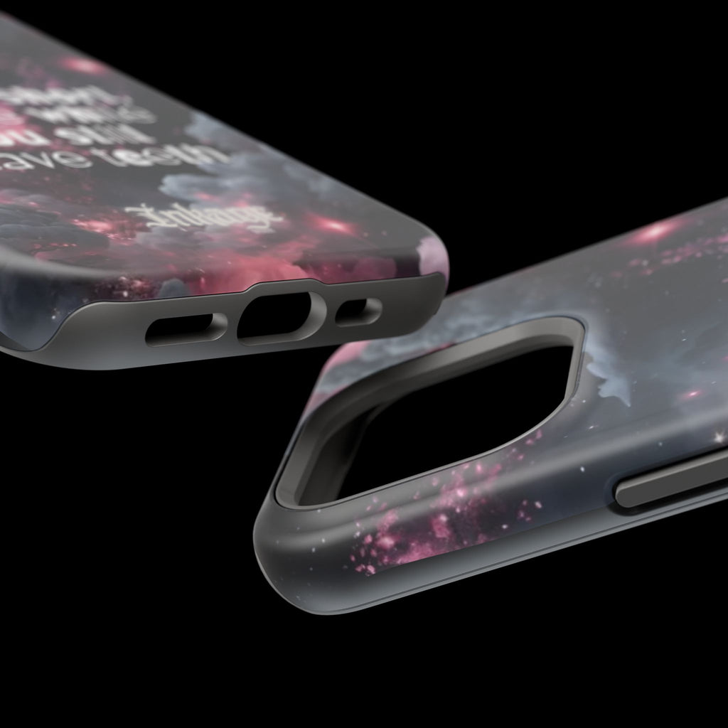 “Life is Short, Smile While You Still Have Teeth” Magnetic Phone Cases