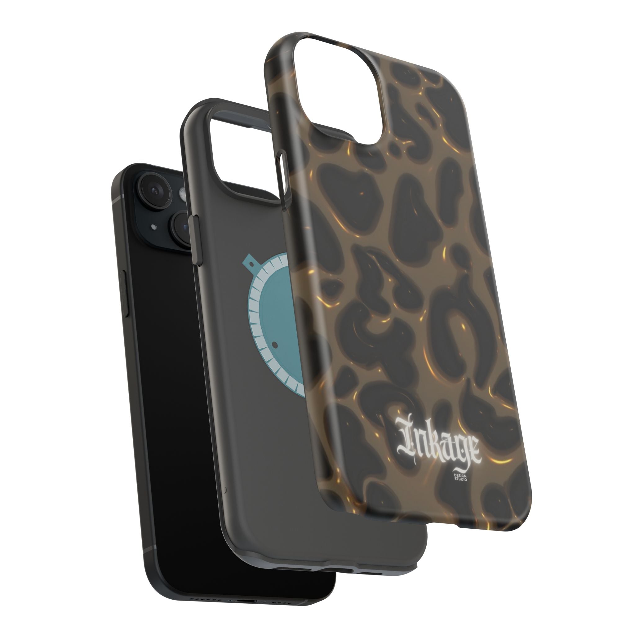 Leopard Print Magnetic Phone Cases (Minimal)