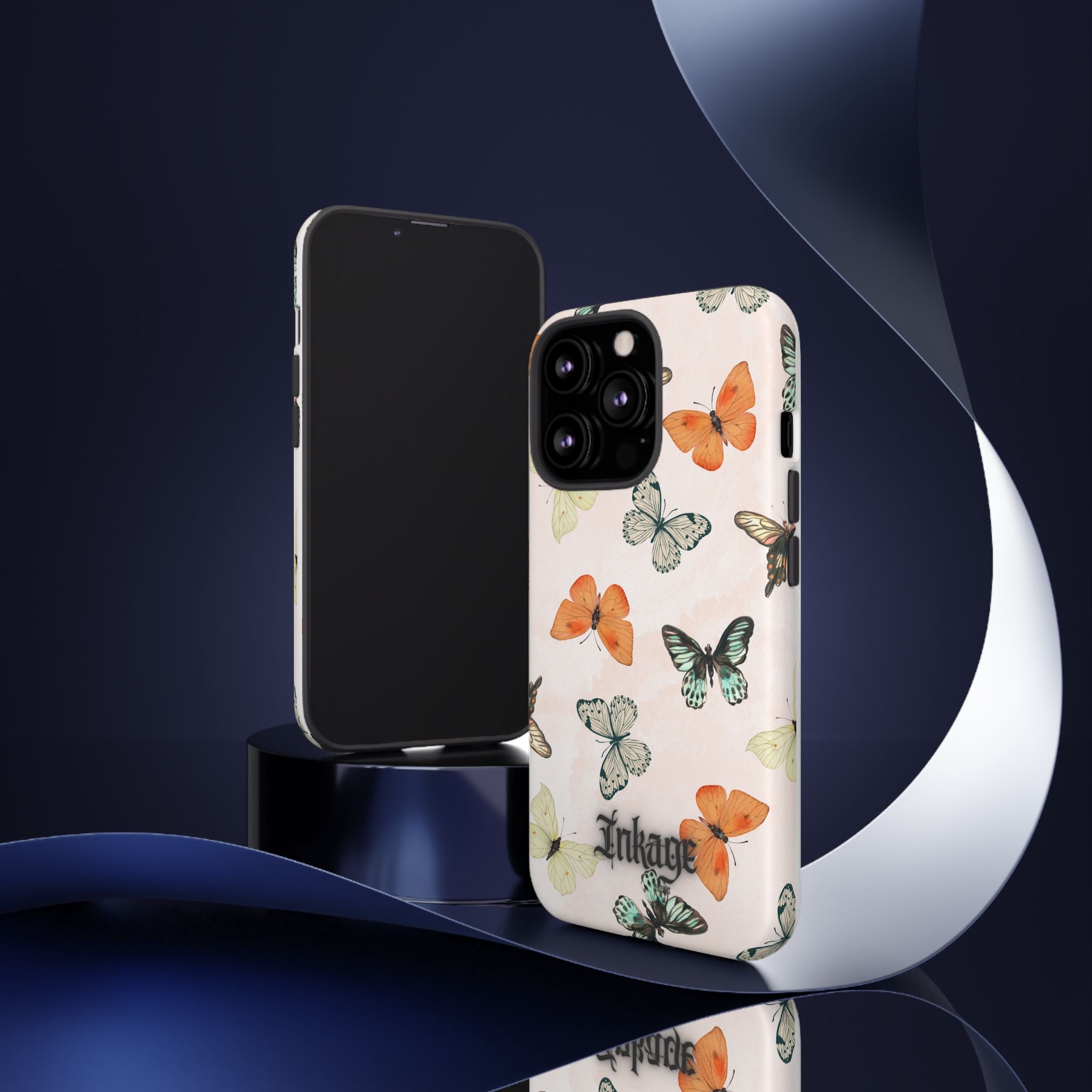 Color Butterfly Tough Phone Case (Minimal)