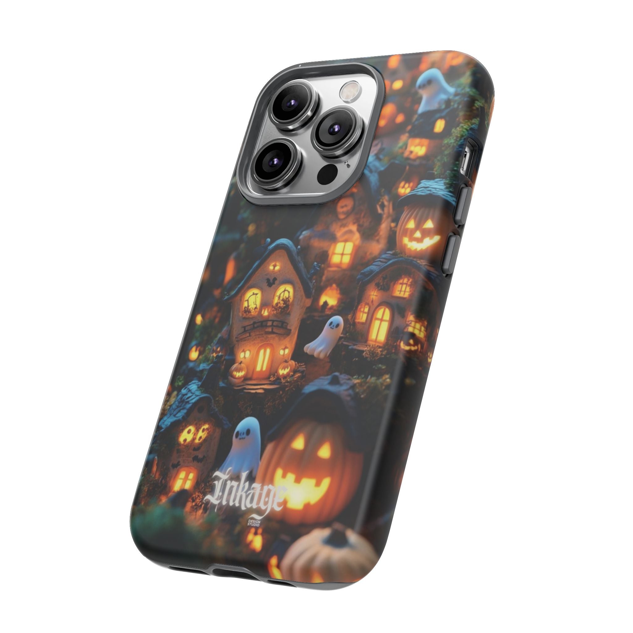Spooky Pumpkin Village Tough Phone Cases (Season)