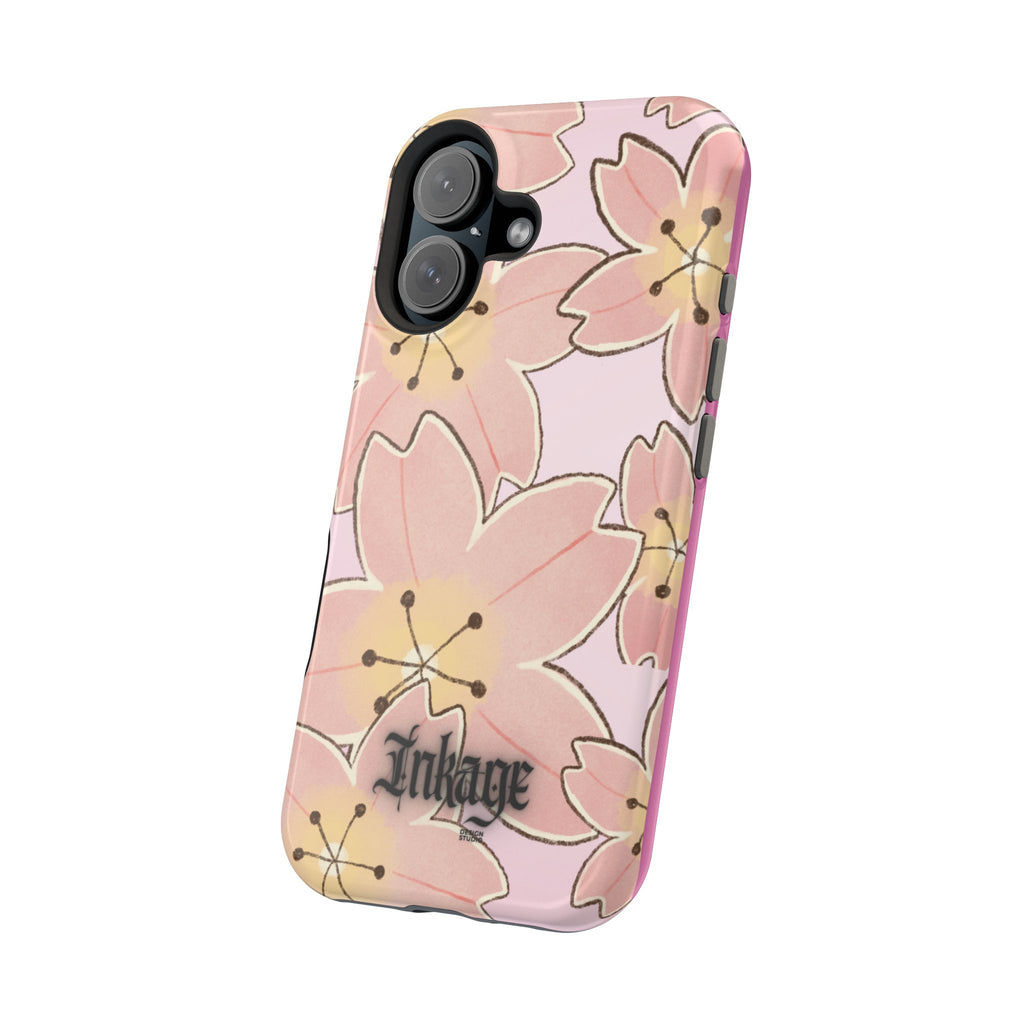 Charming Floral Magnetic Phone Cases (Minimal)