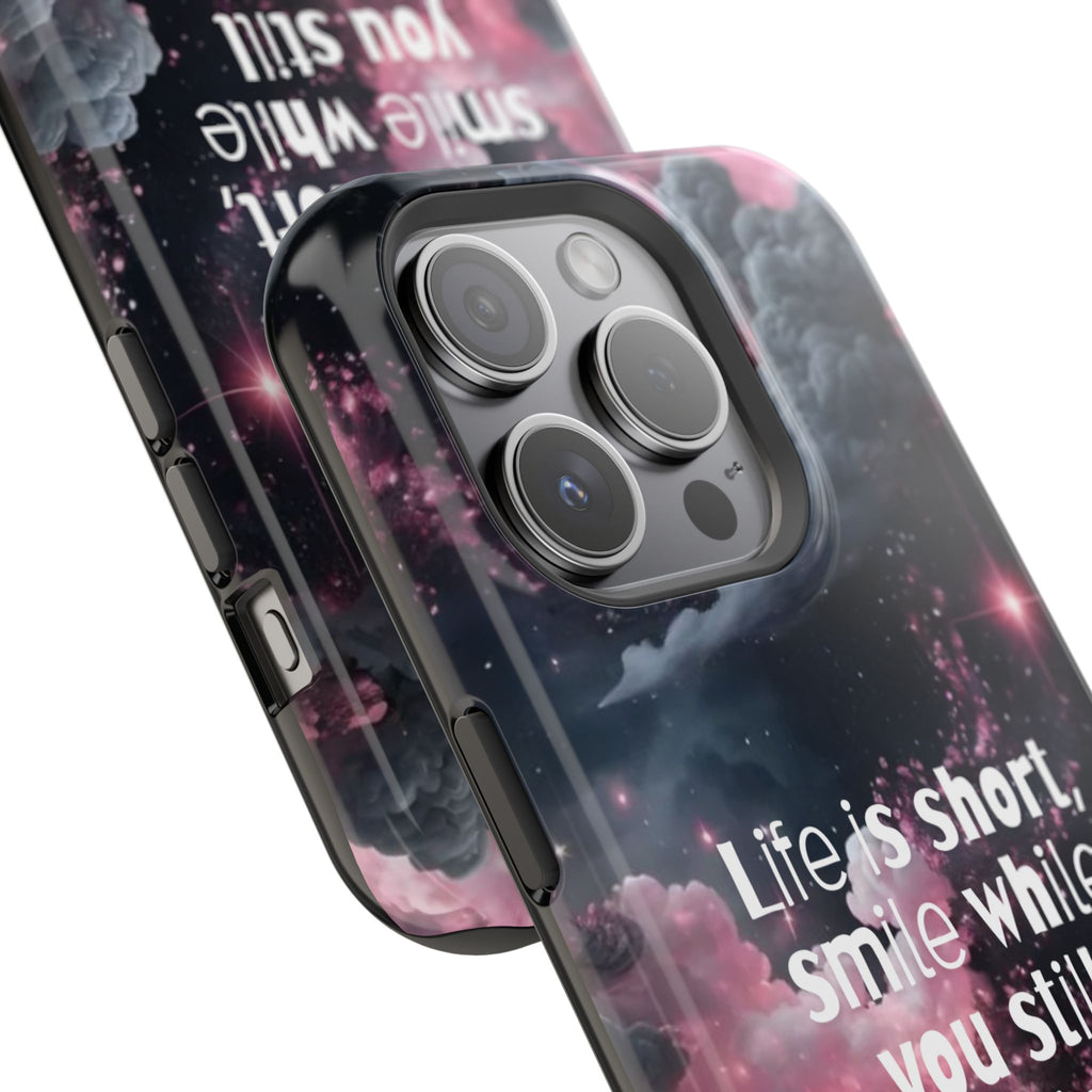 “Life is Short, Smile While You Still Have Teeth” Magnetic Phone Cases