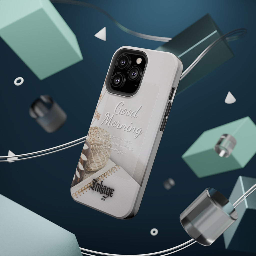 "Good Morning" Magnetic Phone Cases (Quote)