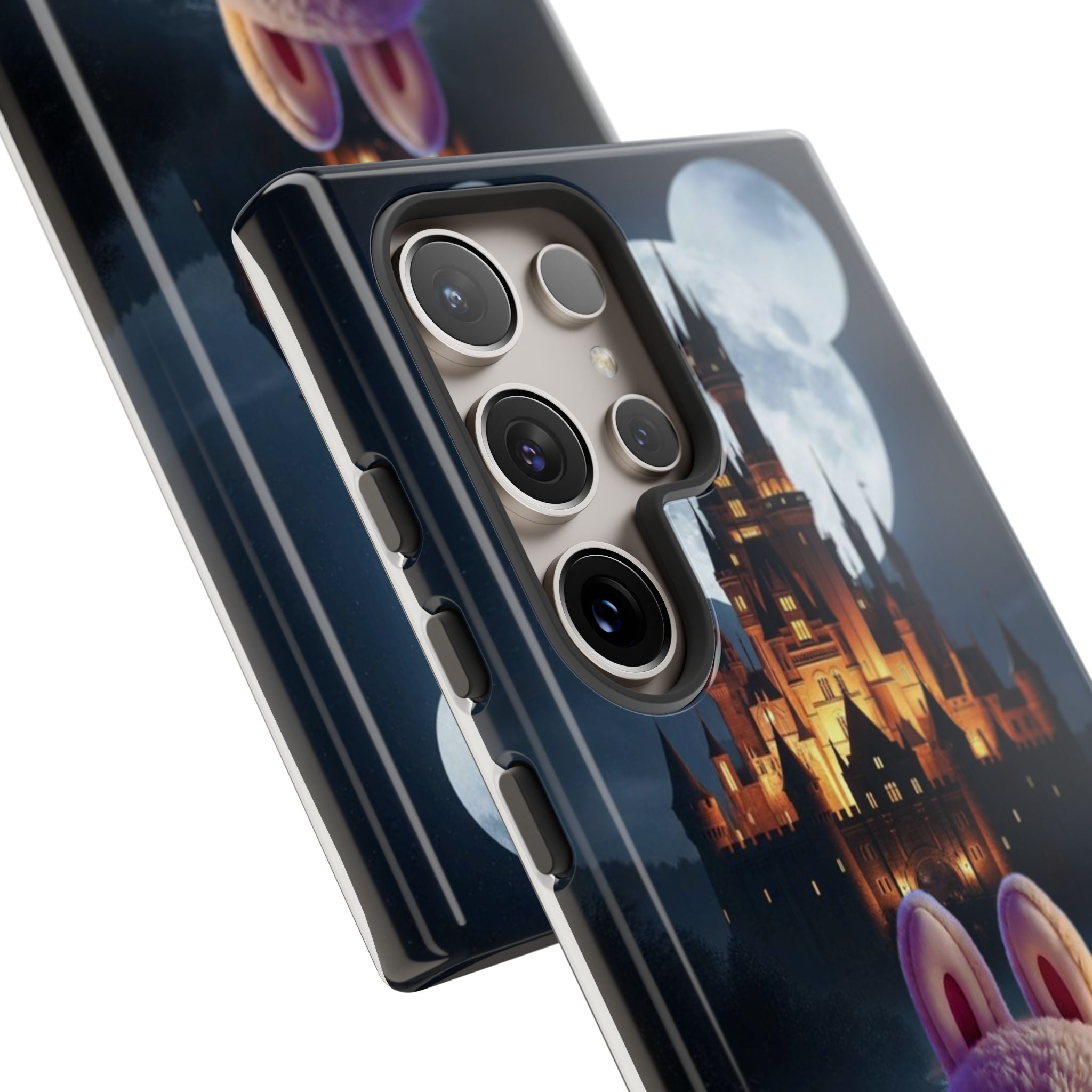 Labubu Halloween On Disney Boat Tough Phone Cases (Season, Animation)
