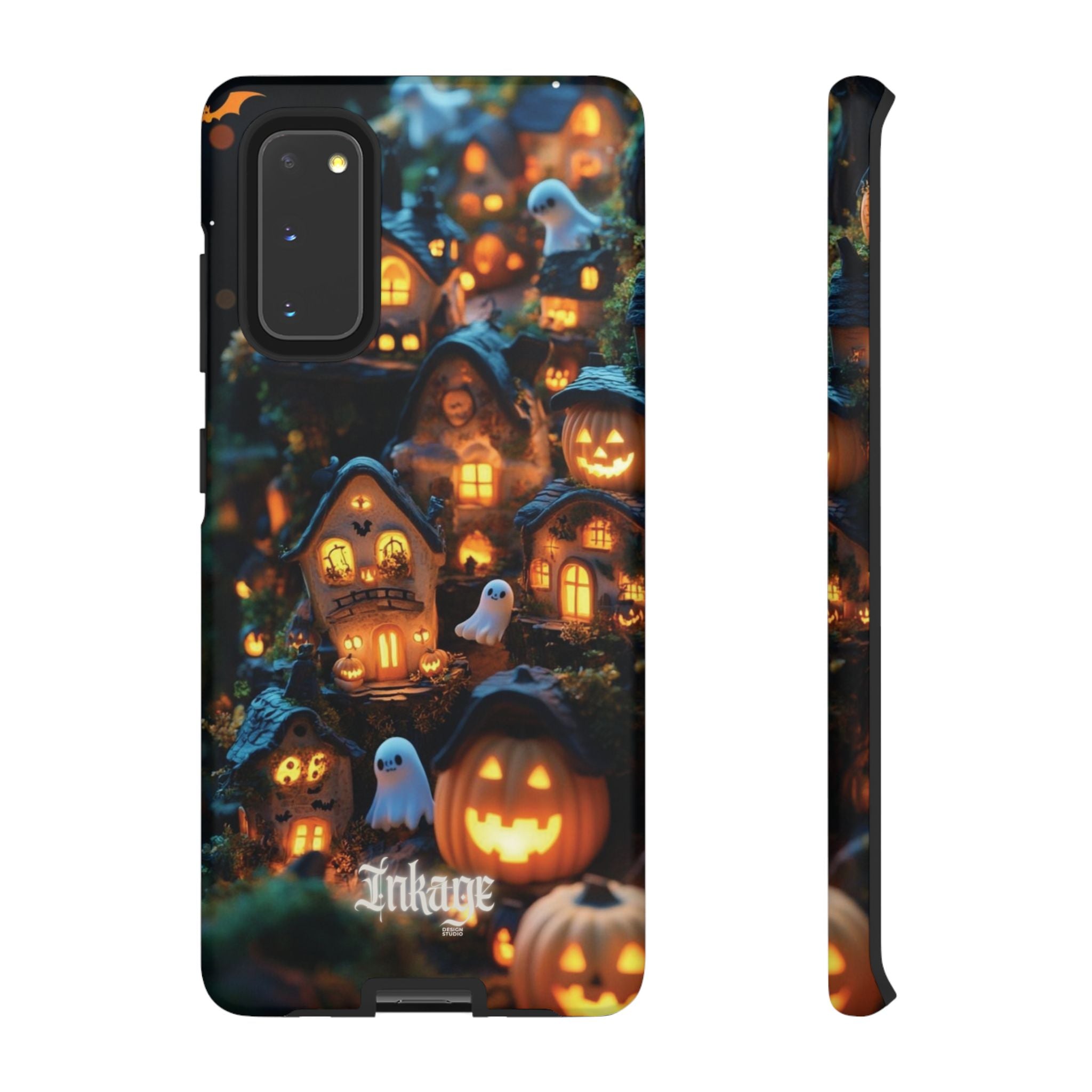 Spooky Pumpkin Village Tough Phone Cases (Season)