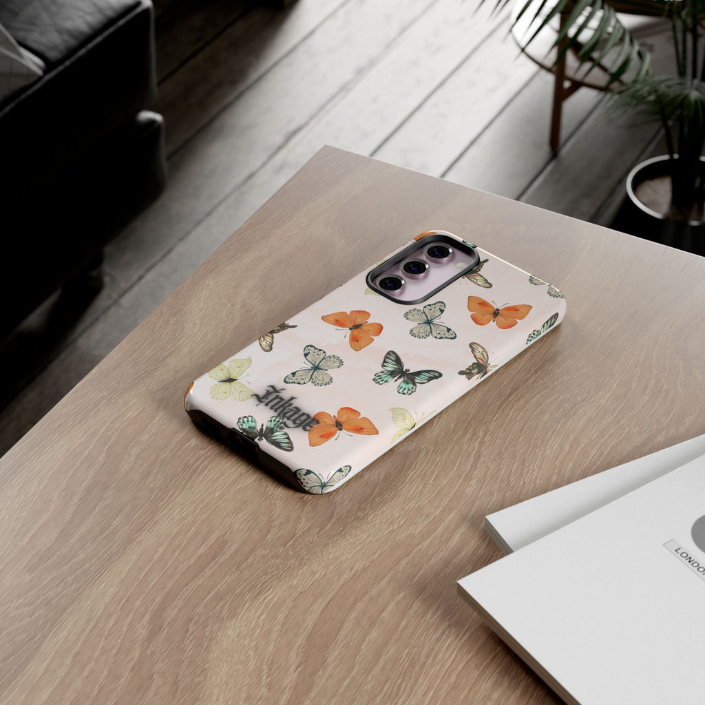 Color Butterfly Tough Phone Case (Minimal)