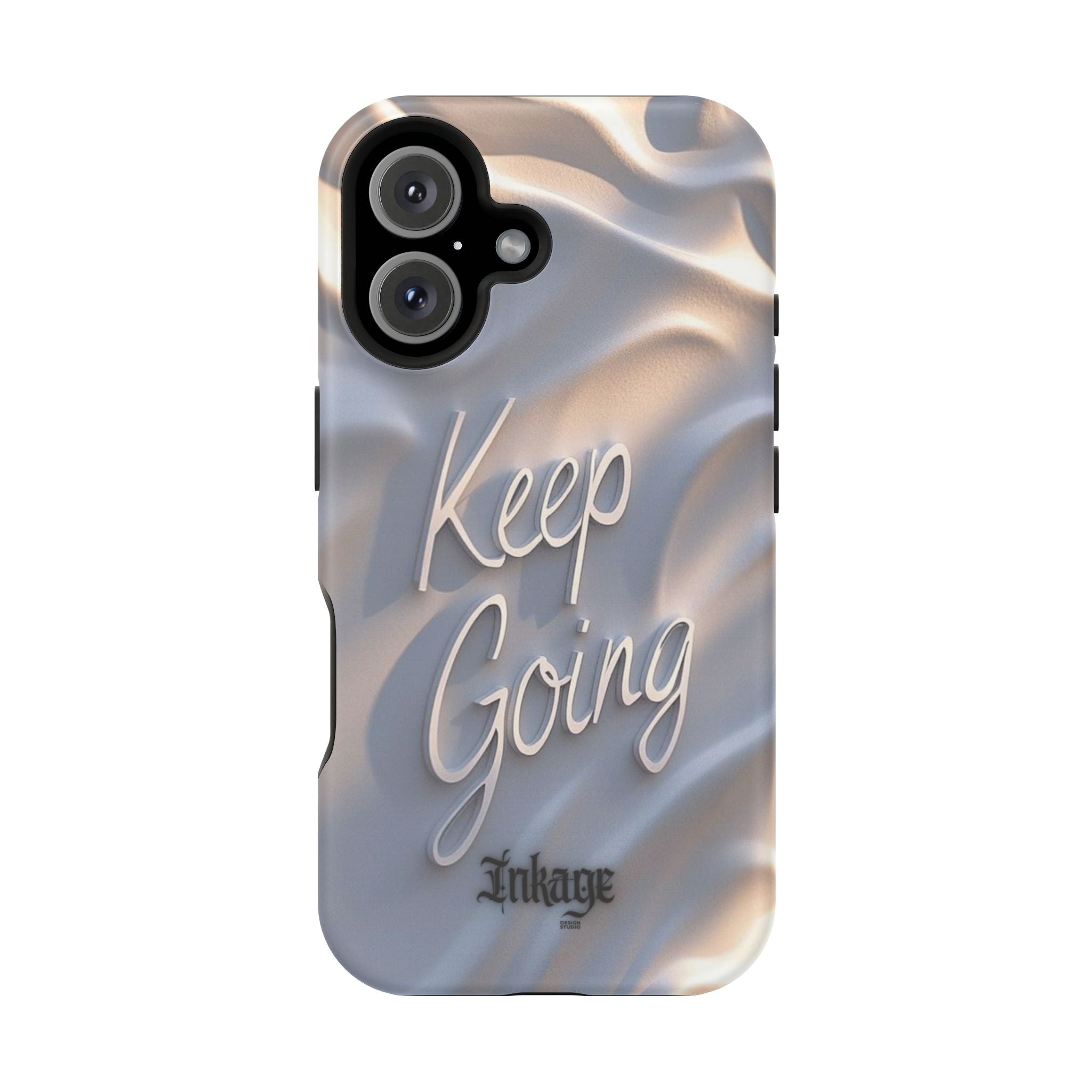 "Keep Going" Magnetic Phone Cases (Quote)