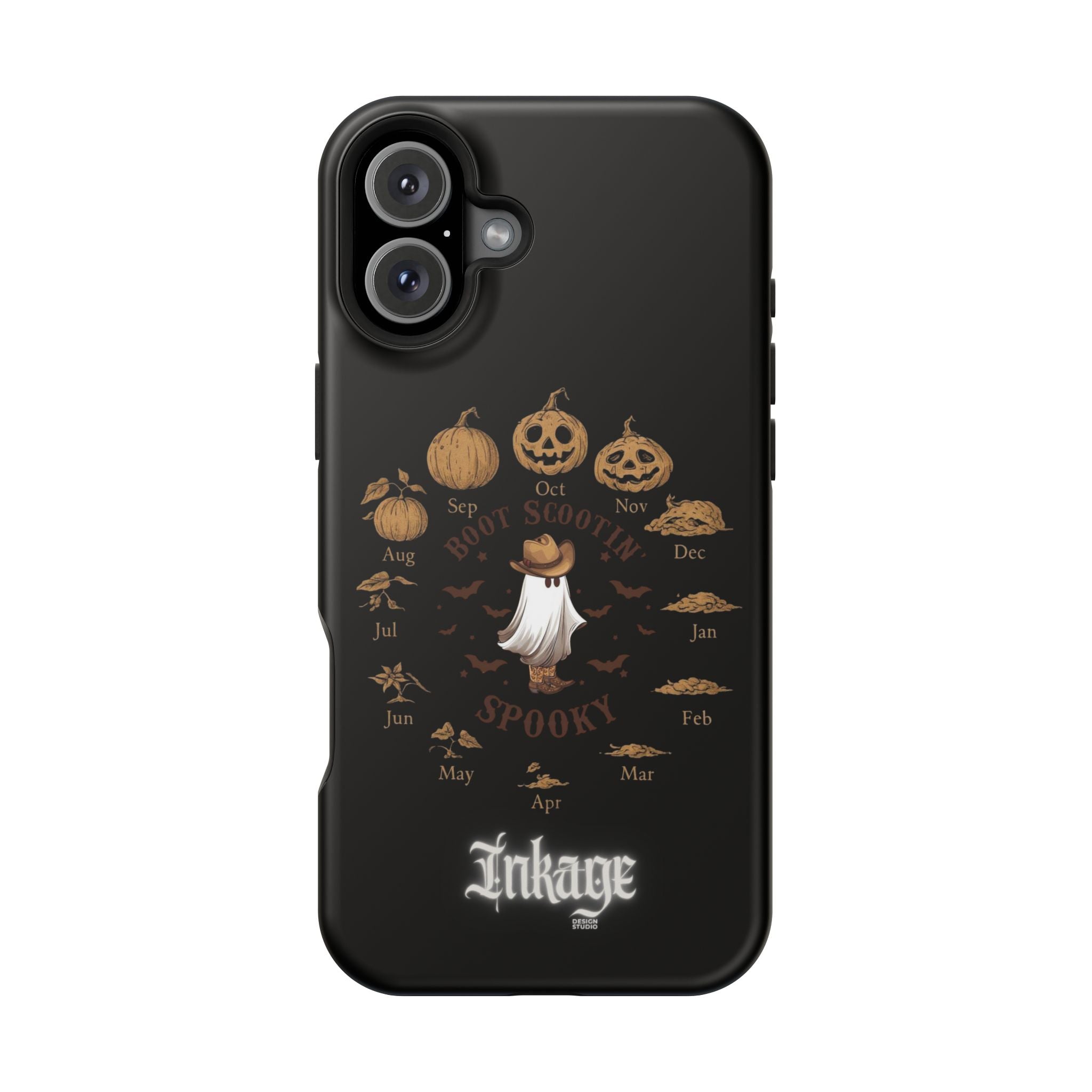 Spooky Boot Halloween Pumpkin Magnetic Phone Cases (Season)