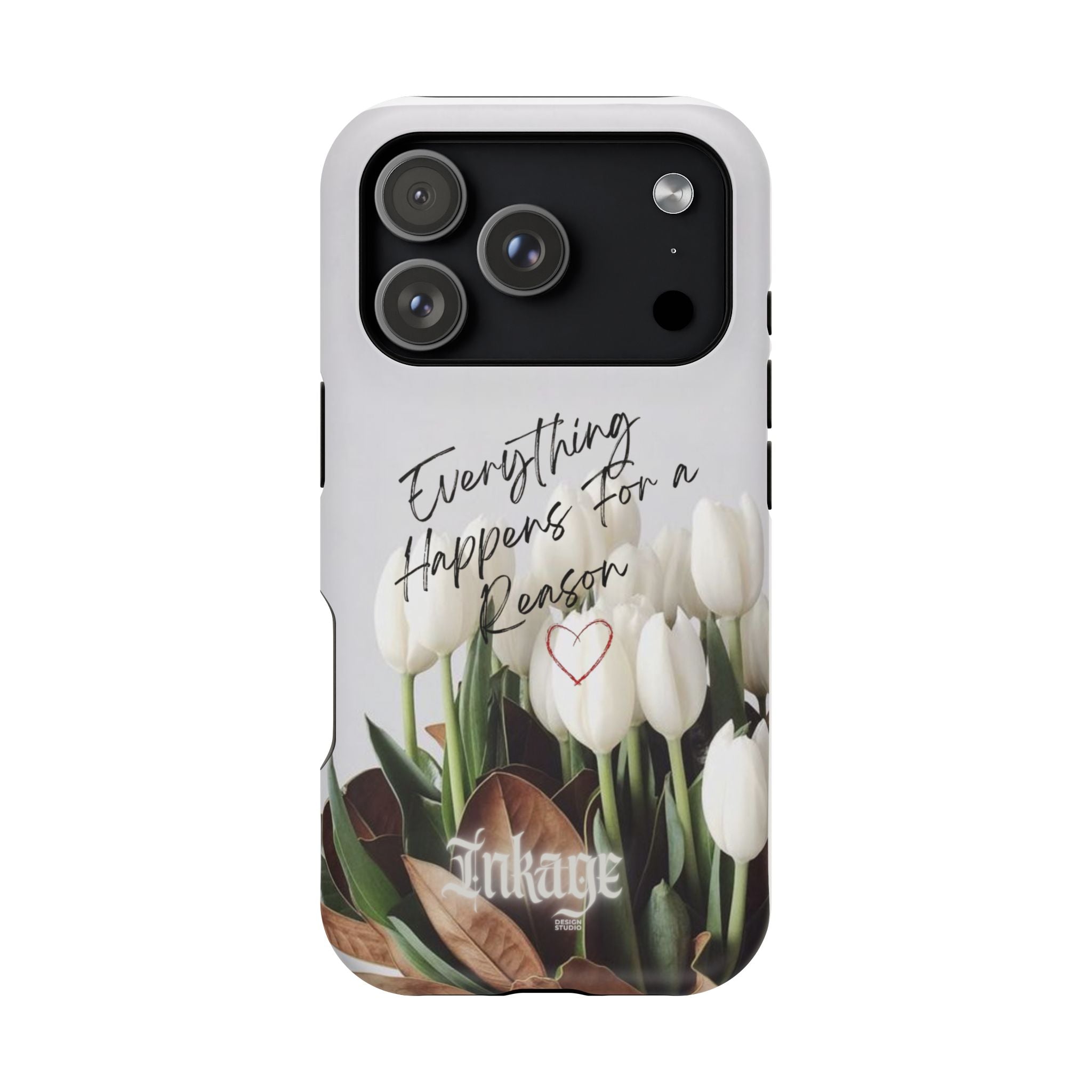 "Everything Happens for a Reason" Magnetic Phone Cases (Quote)