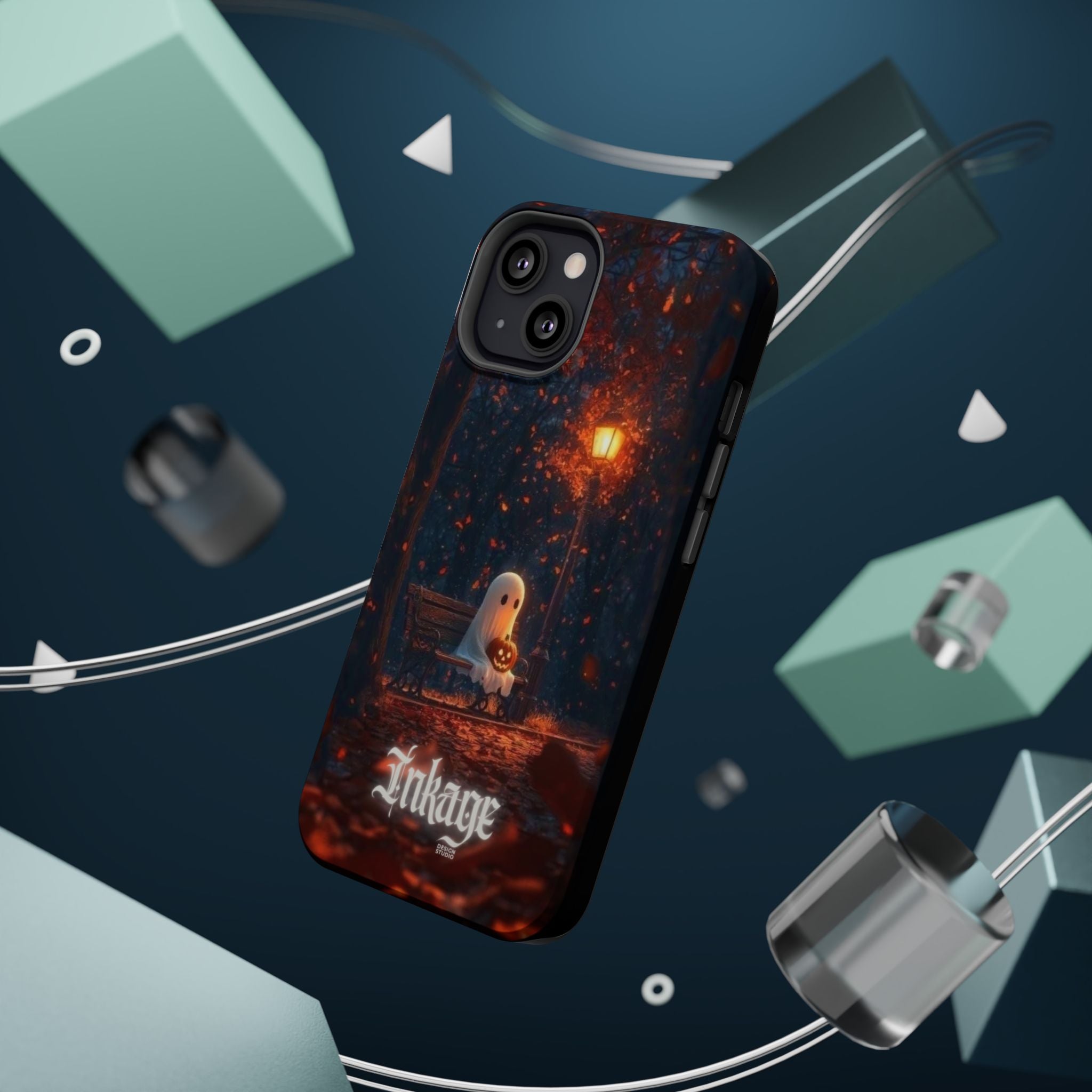 Lonely Ghost Halloween Magnetic Phone Cases (Season)