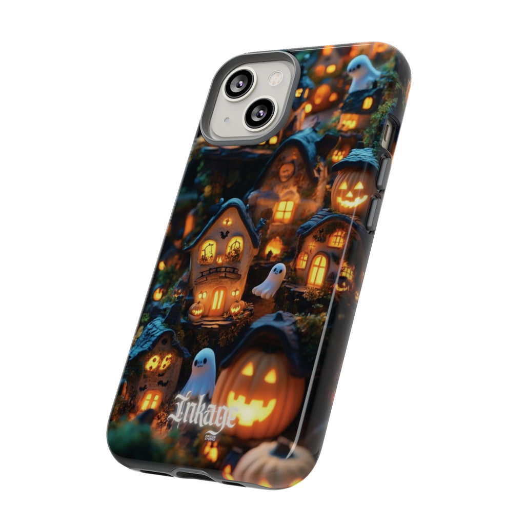 Spooky Pumpkin Village Tough Phone Cases (Season)