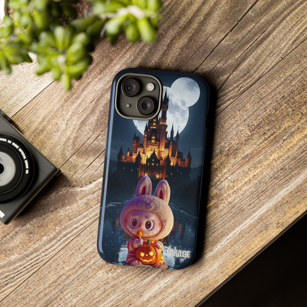 Labubu Halloween On Disney Boat Tough Phone Cases (Season, Animation)
