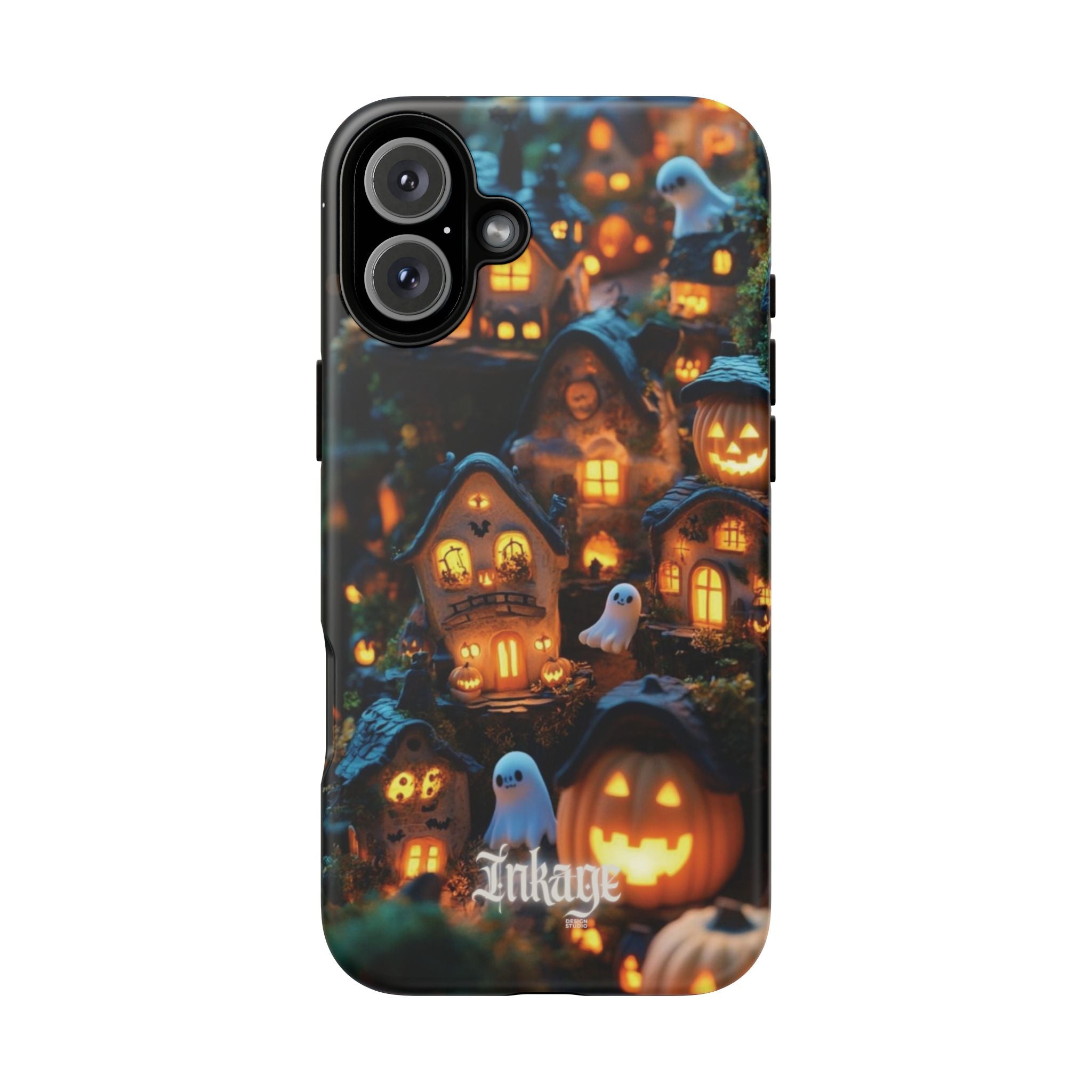 Spooky Pumpkin Village Tough Phone Cases (Season)