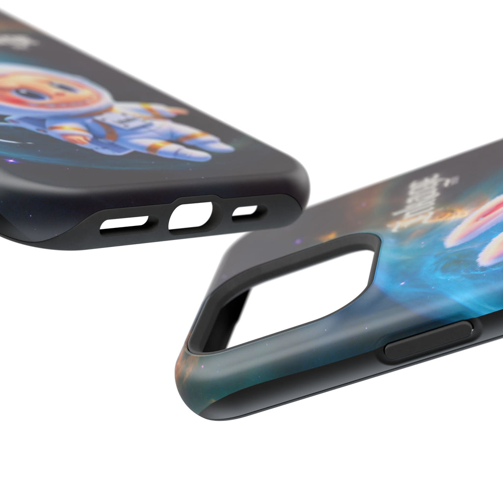 Labubu Astronaut Magnetic Phone Cases (Animation)
