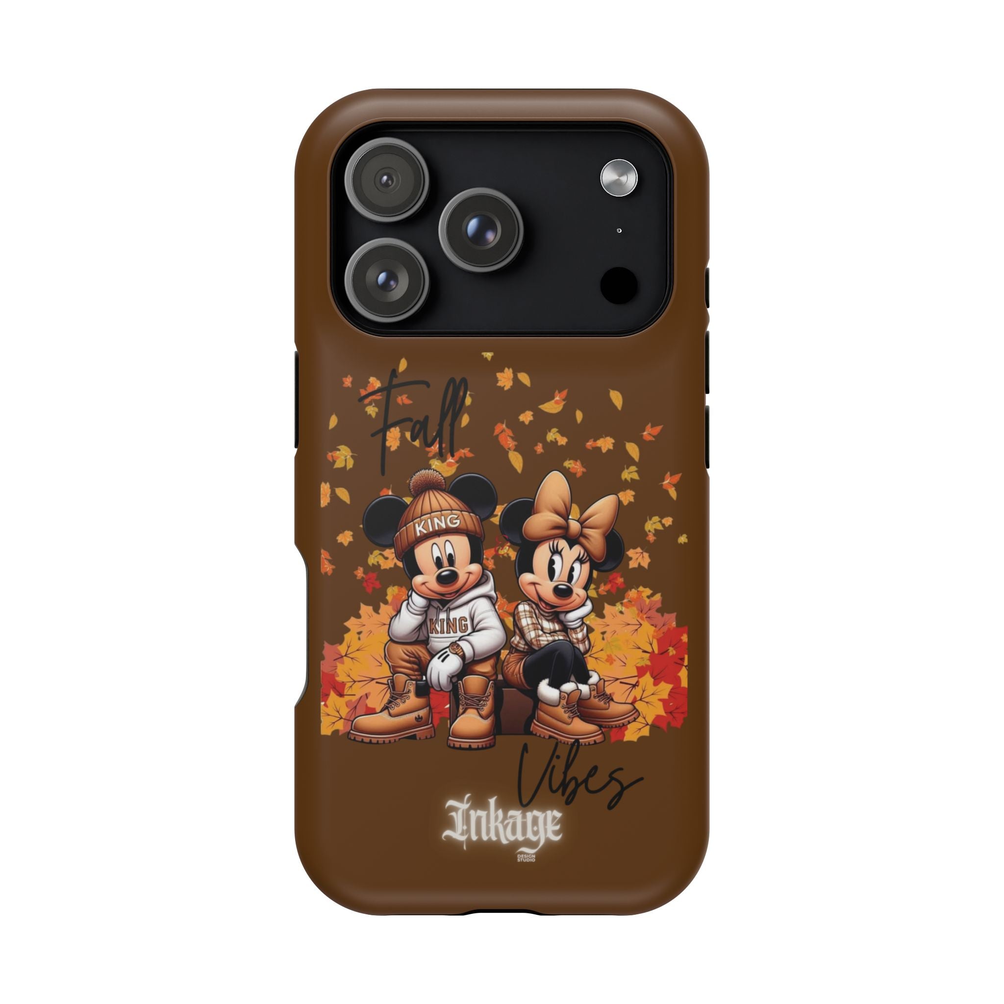 Mickey & Minnie Fall Vibes Magnetic iPhone Cases (Animation)